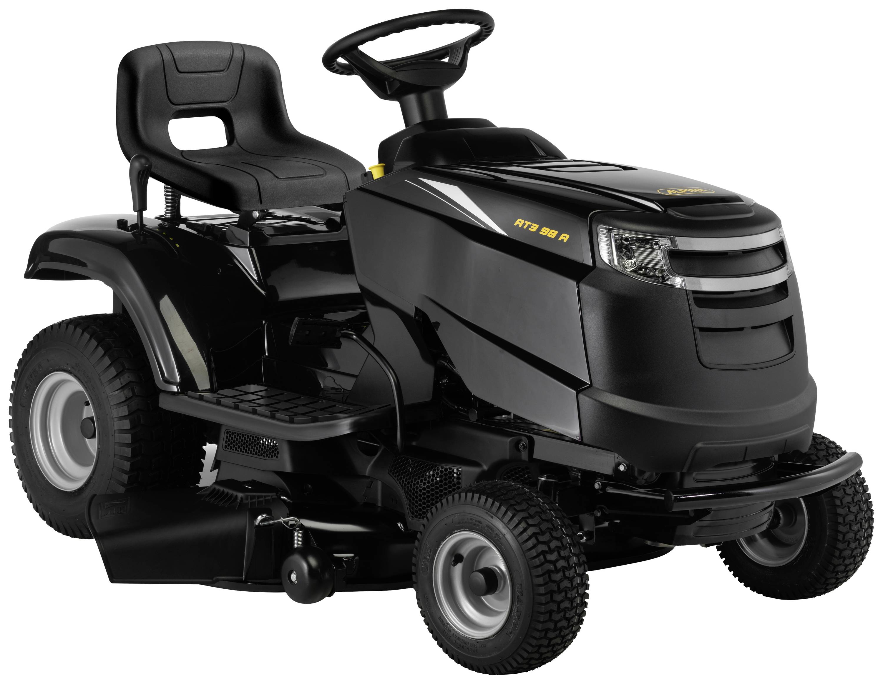 STIGA AT3 98A Benzin Rasentraktor Seitenauswurf 6.5kW Schnittbreite (max.) 98cm Geeignet für 4500m²