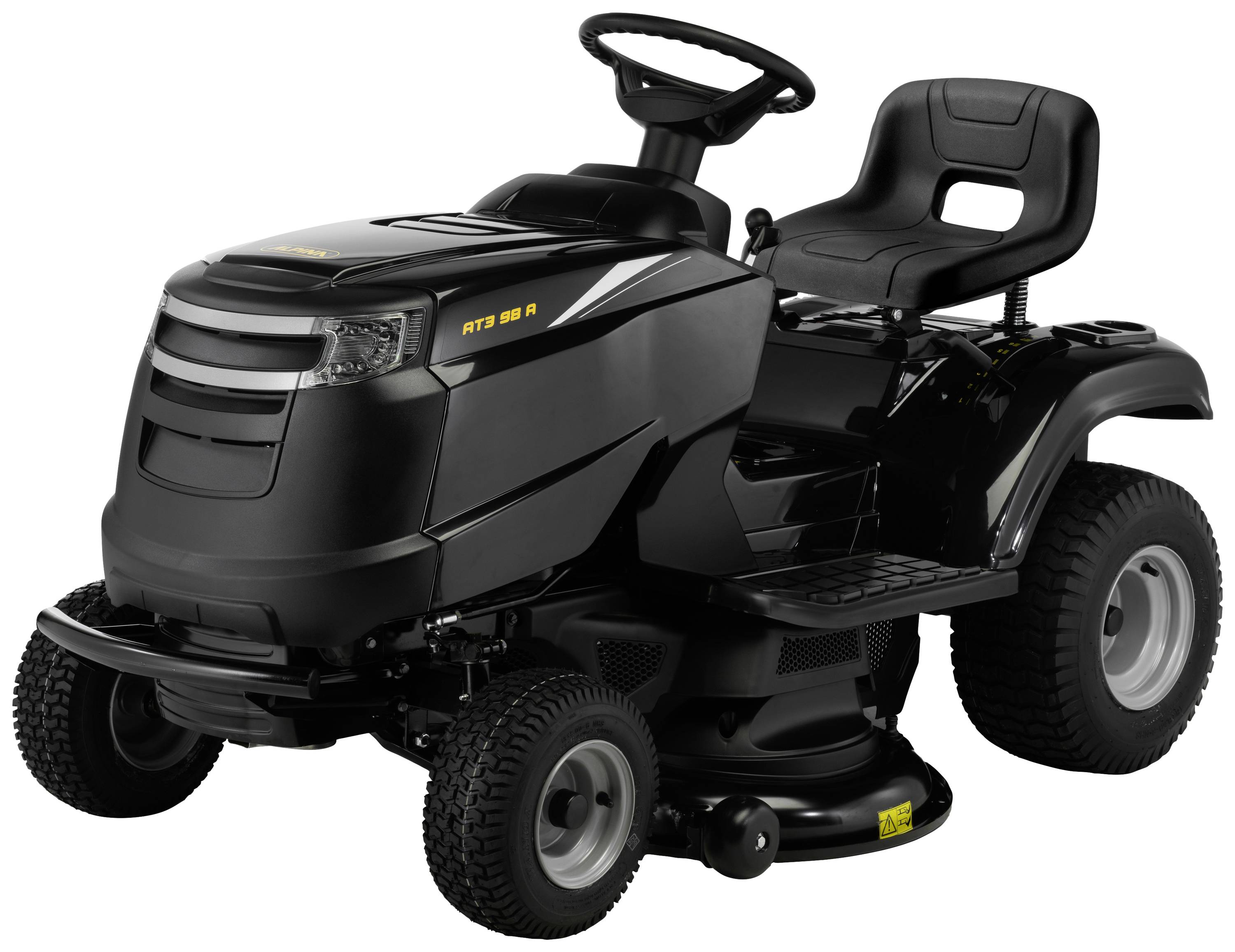 STIGA AT3 98A Benzin Rasentraktor Seitenauswurf 6.5kW Schnittbreite (max.) 98cm Geeignet für 4500m²