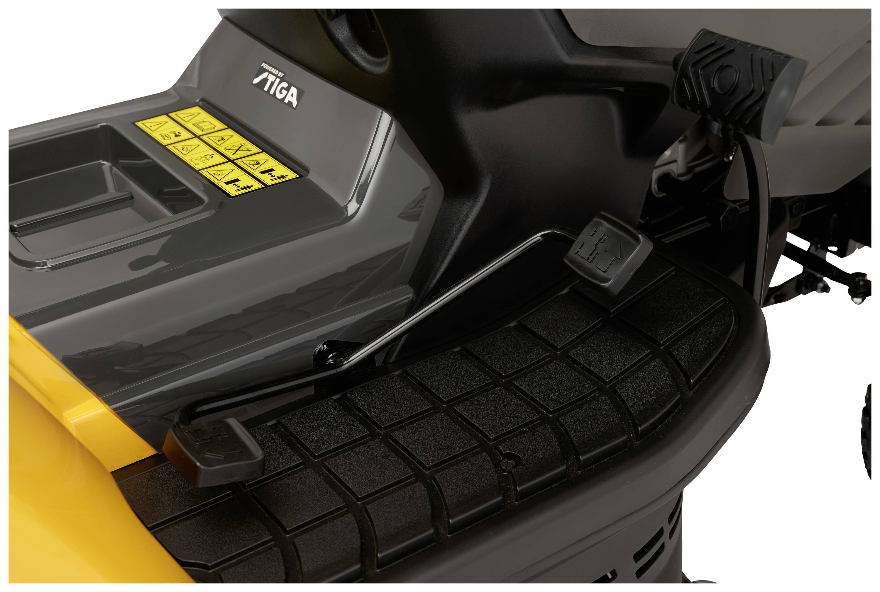 STIGA Estate 384 Benzin Rasentraktor Heckauswurf 6.8kW Schnittbreite (max.) 84cm Geeignet für 3500m²