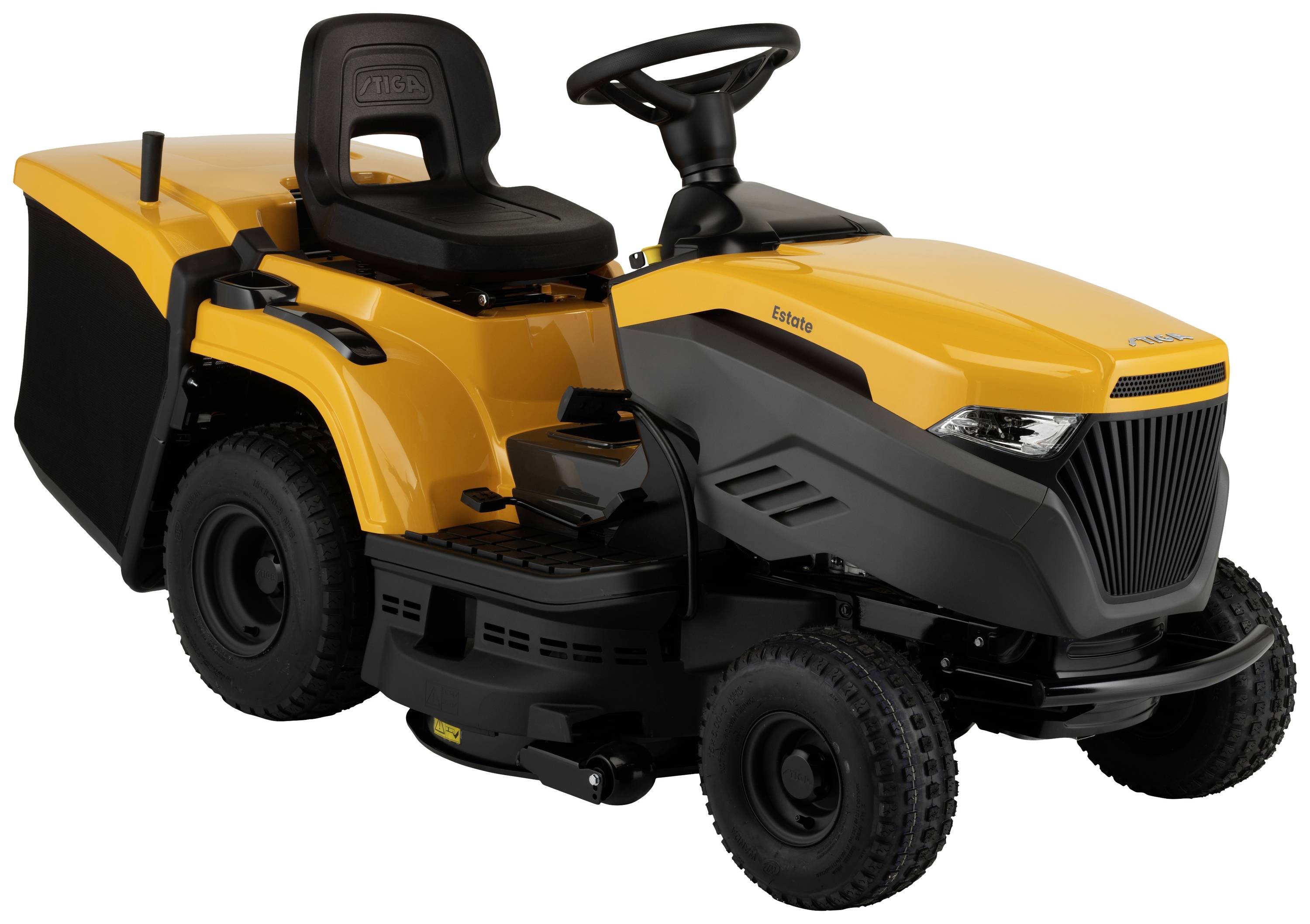 STIGA Estate 384 Benzin Rasentraktor Heckauswurf 6.8kW Schnittbreite (max.) 84cm Geeignet für 3500m²