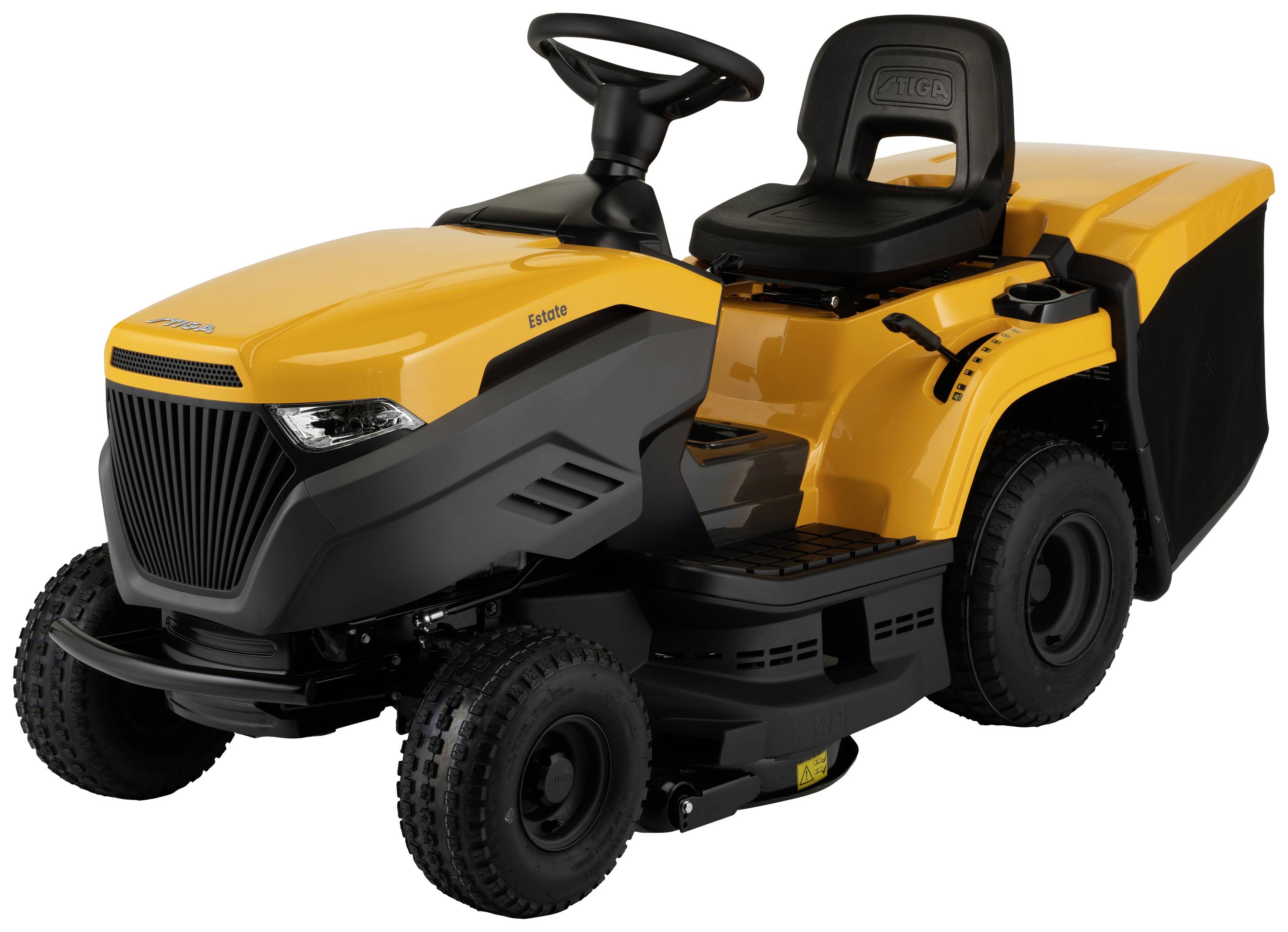 STIGA Estate 384 Benzin Rasentraktor Heckauswurf 6.8kW Schnittbreite (max.) 84cm Geeignet für 3500m²