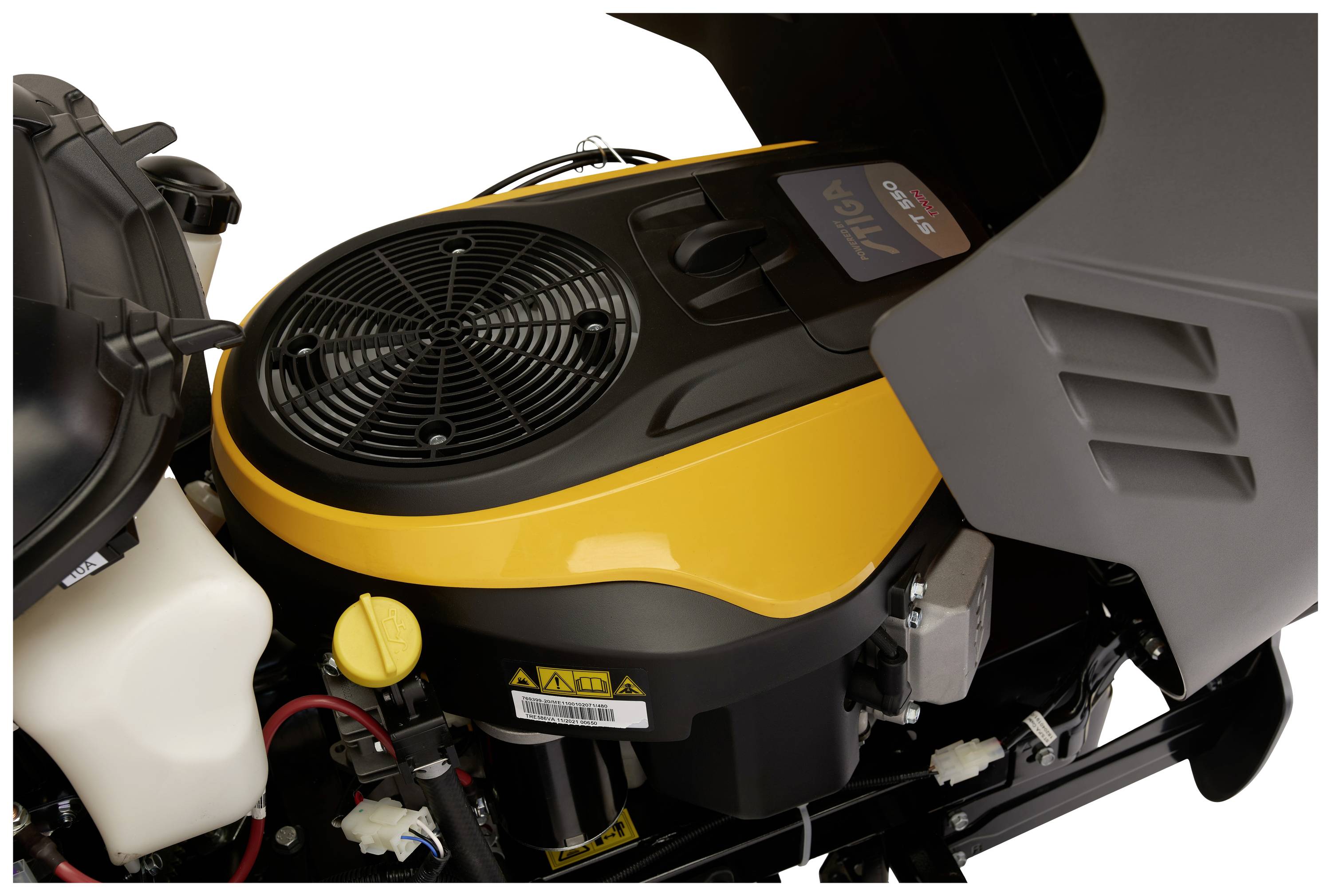 STIGA Estate 598W Benzin Rasentraktor Heckauswurf 10.4kW Schnittbreite (max.) 98cm Geeignet für 5000m²