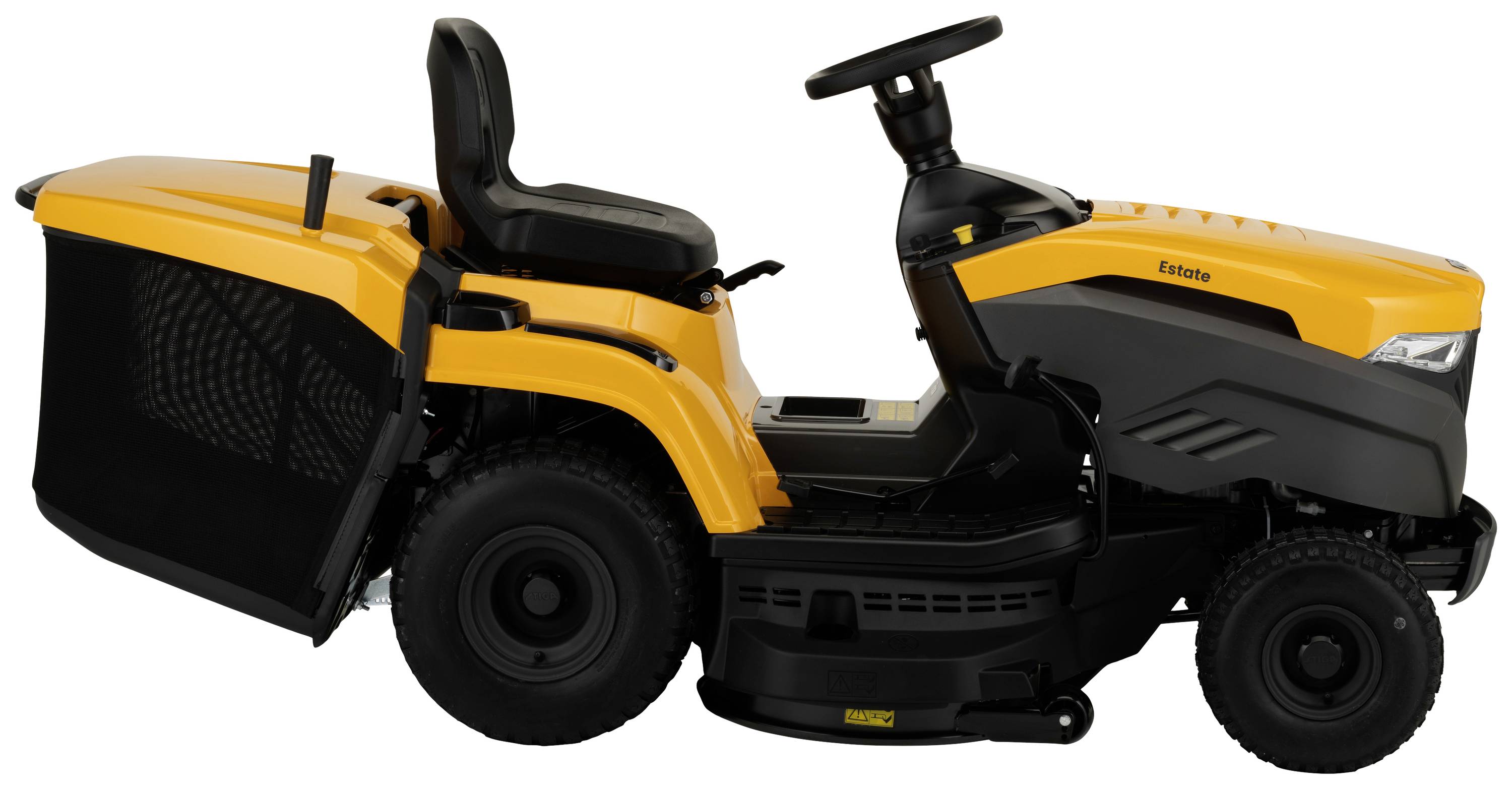 STIGA Estate 598W Benzin Rasentraktor Heckauswurf 10.4kW Schnittbreite (max.) 98cm Geeignet für 5000m²