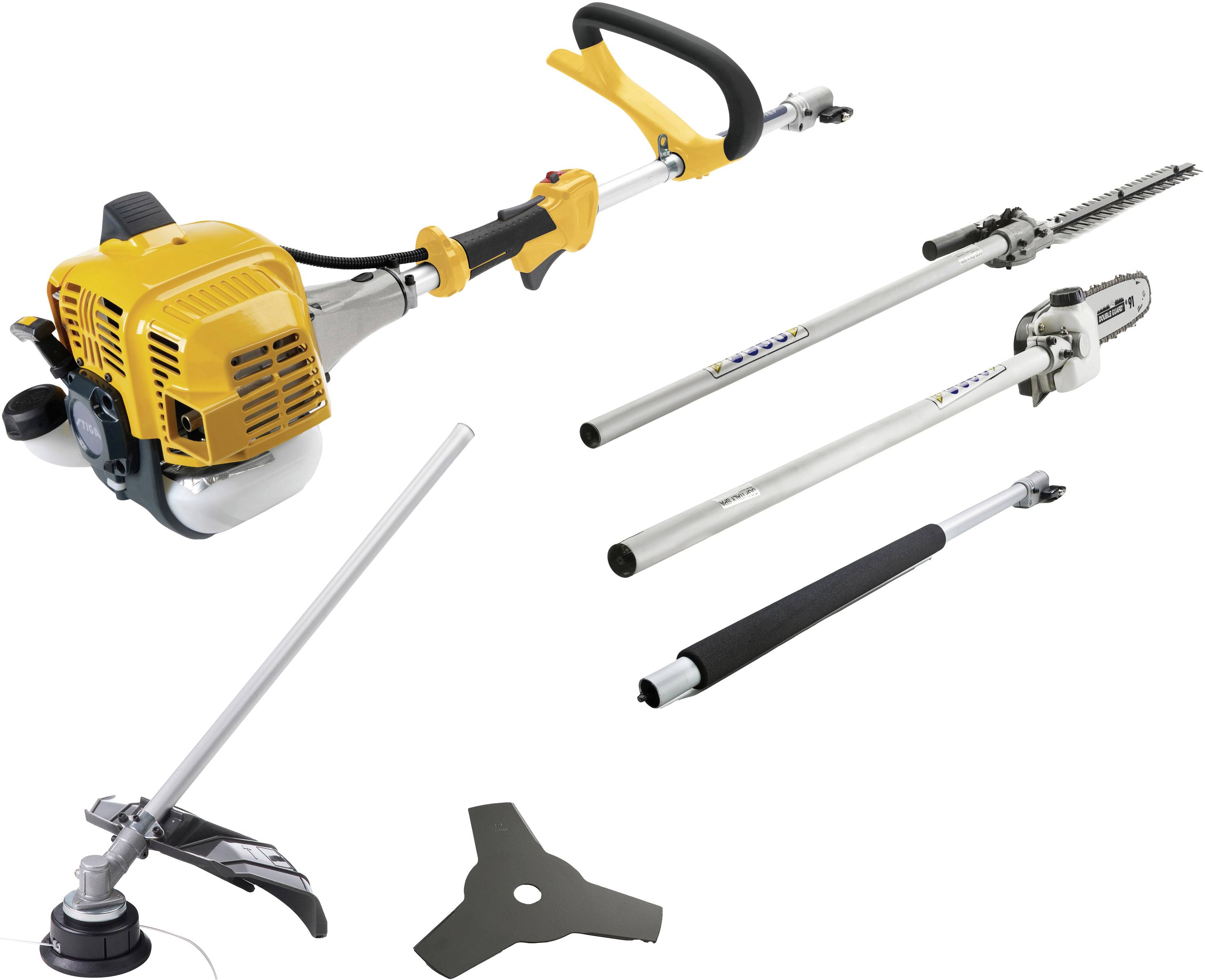 STIGA MT 330 5-in-1 Benzin Rasentrimmer, Motorsense Tragegurt Schnittbreite (max.): 43cm