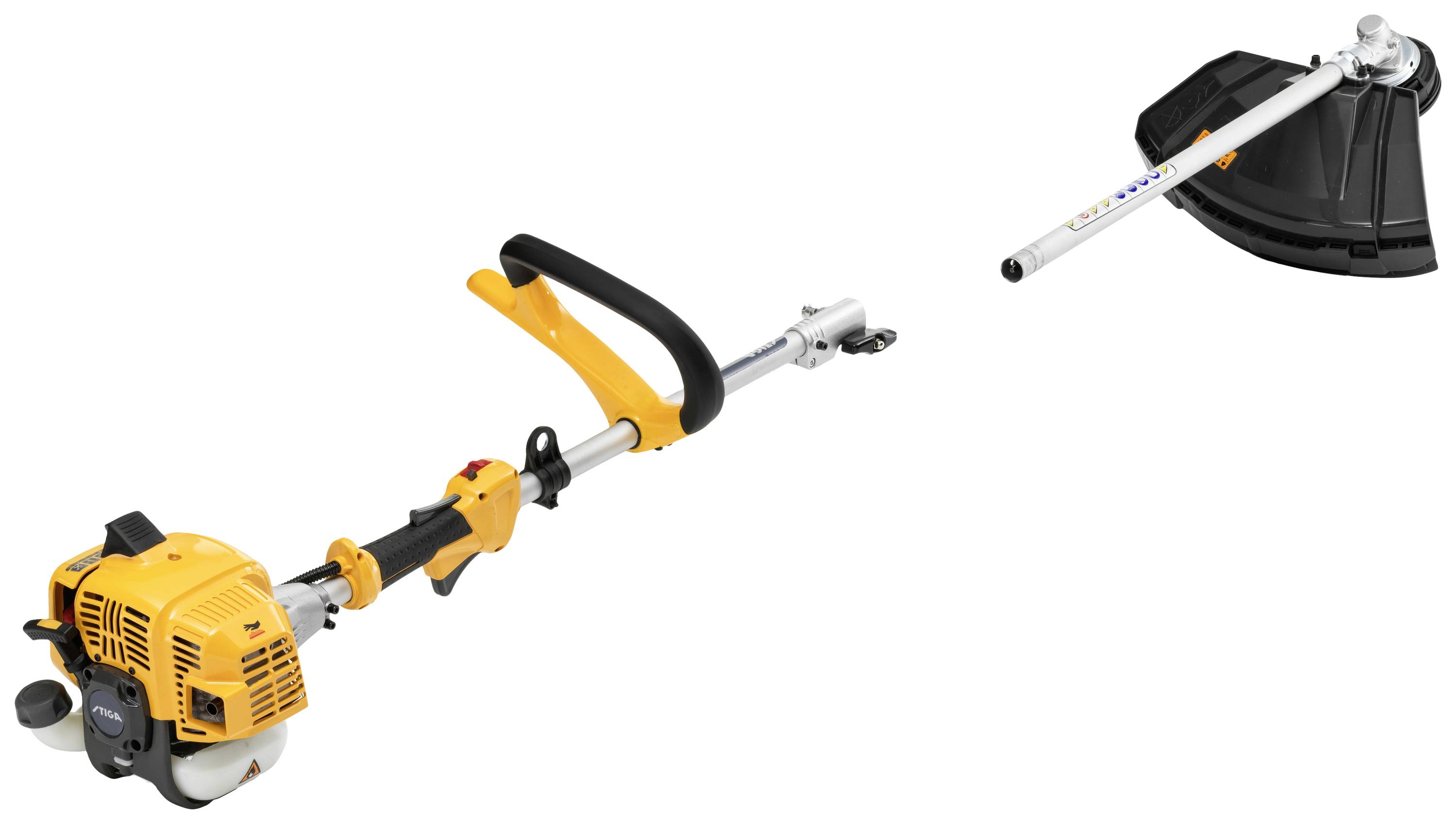 STIGA MT 330 5-in-1 Benzin Rasentrimmer, Motorsense Tragegurt Schnittbreite (max.): 43cm