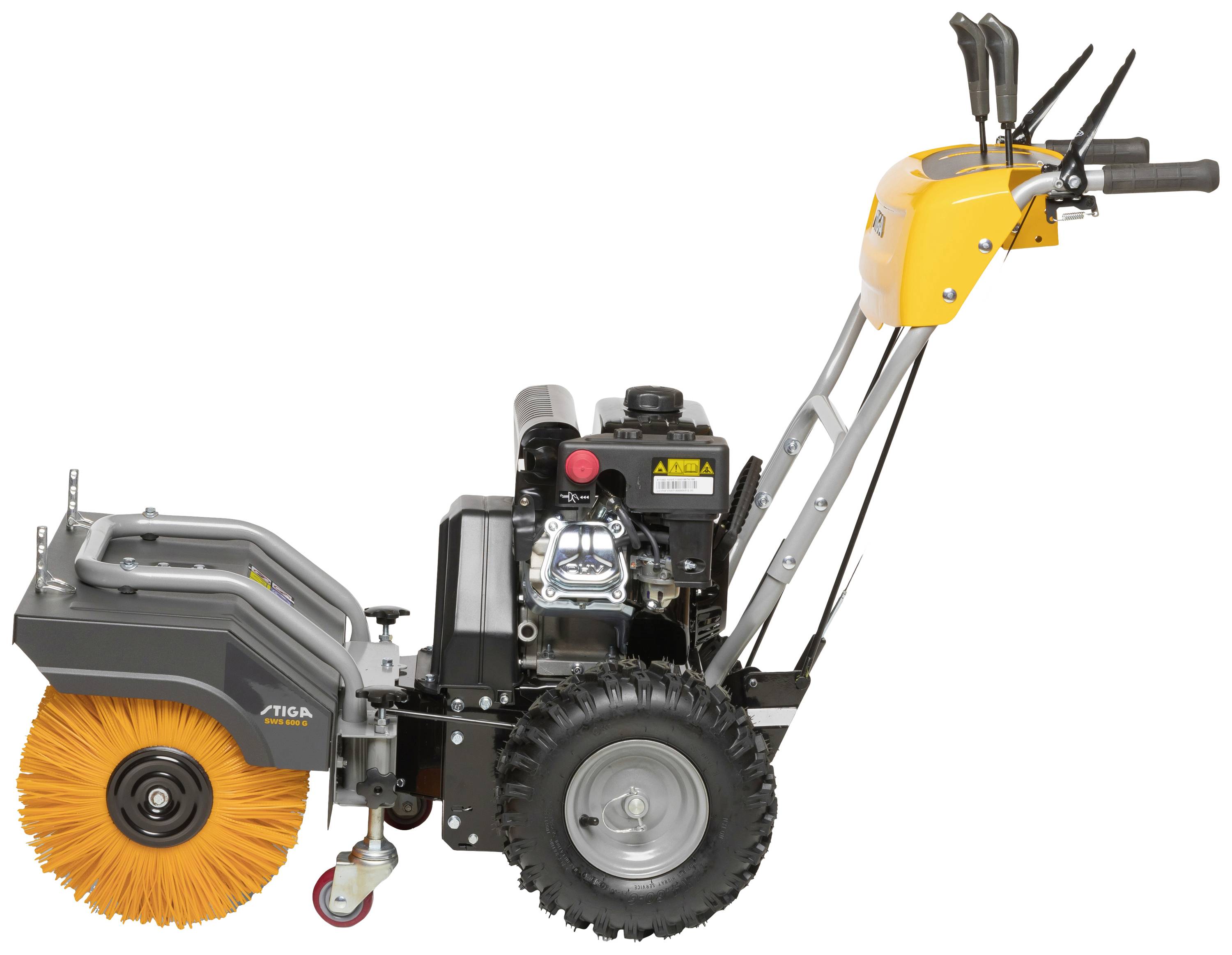 STIGA SWS 600G Benzin Kehrmaschine Arbeitsbreite 600mm 1St.