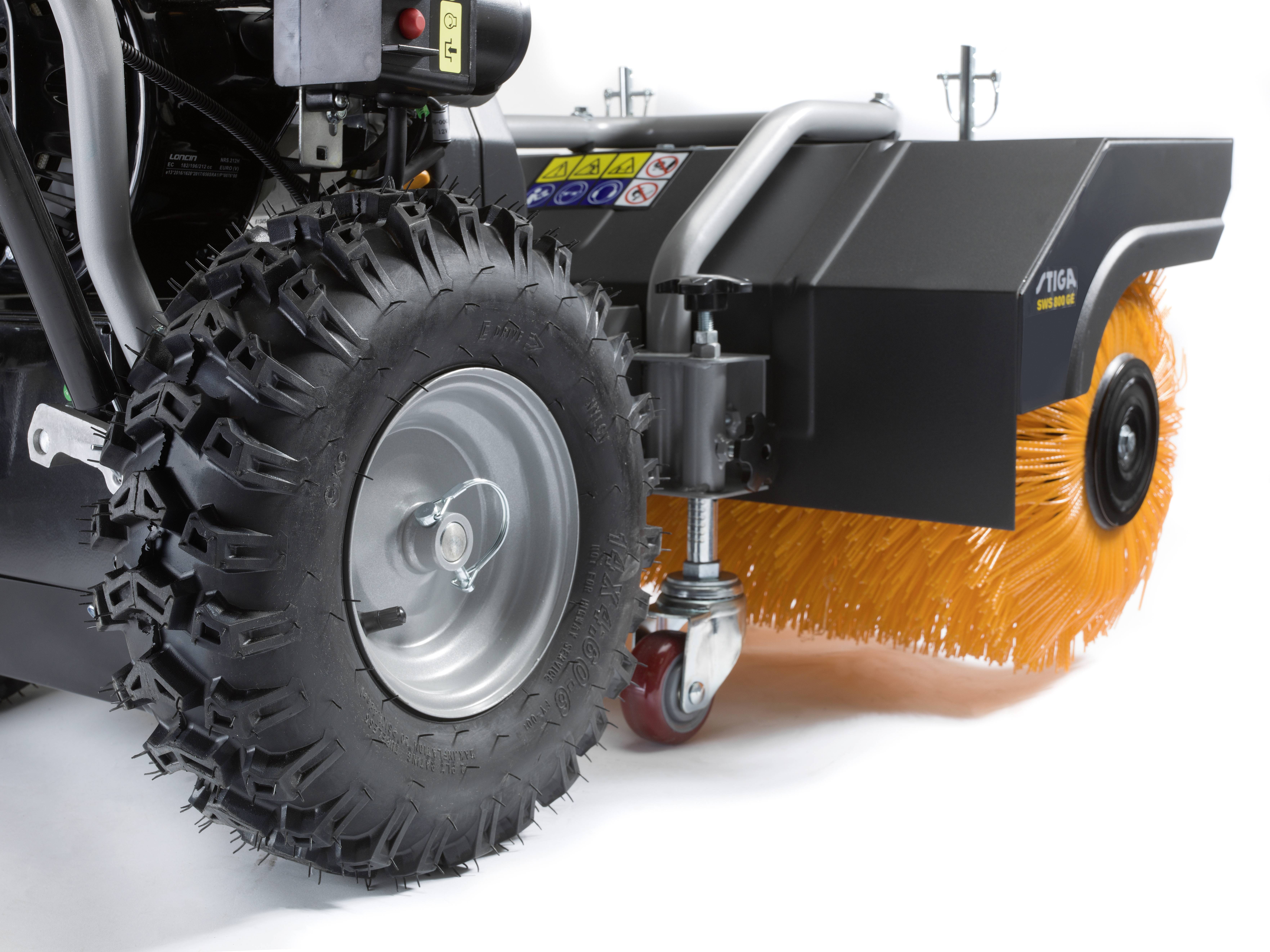 STIGA SWS 600 GE Benzin Kehrmaschine Arbeitsbreite 600mm 1St.