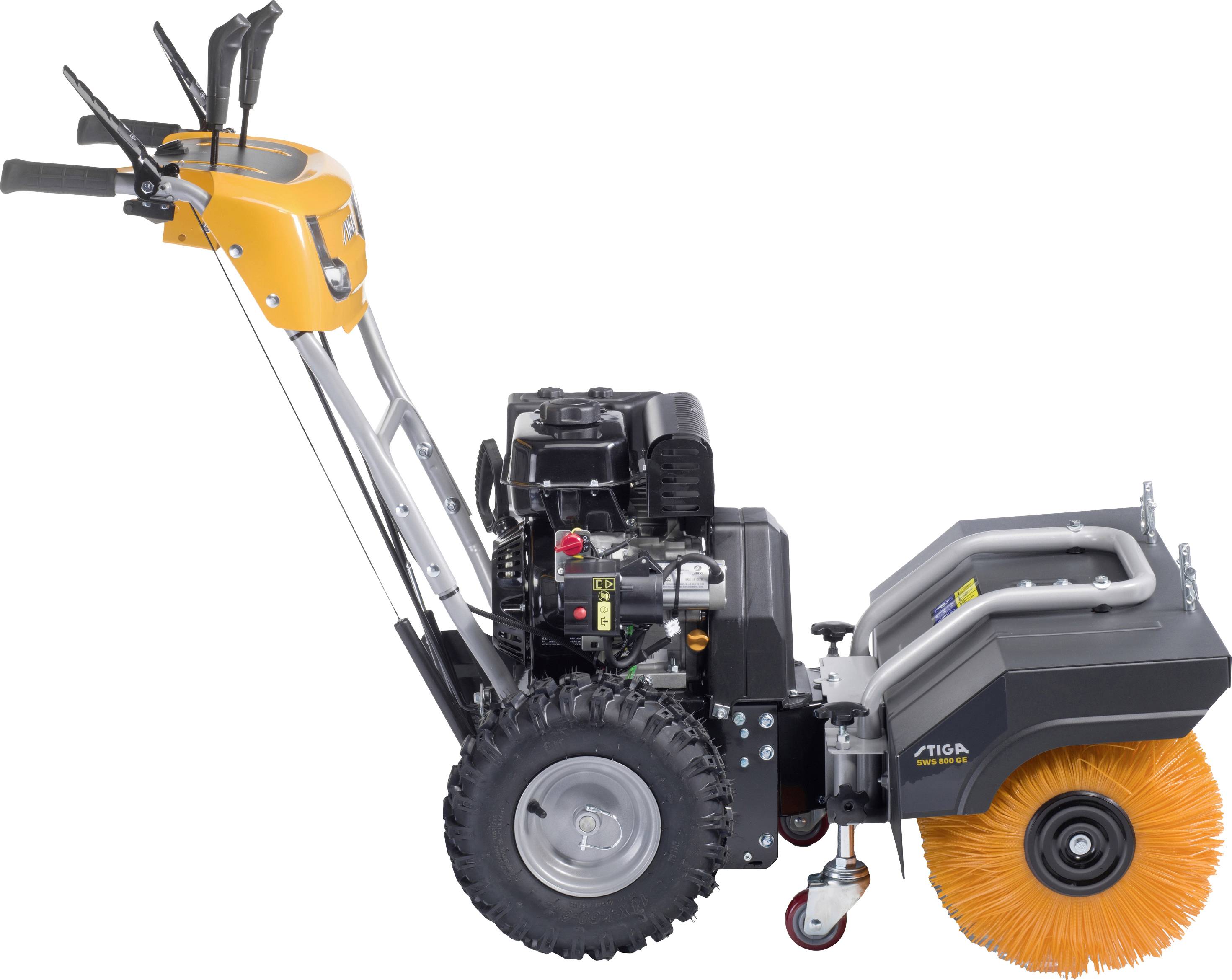 STIGA SWS 800 GE Benzin Kehrmaschine Arbeitsbreite 800mm 1St.