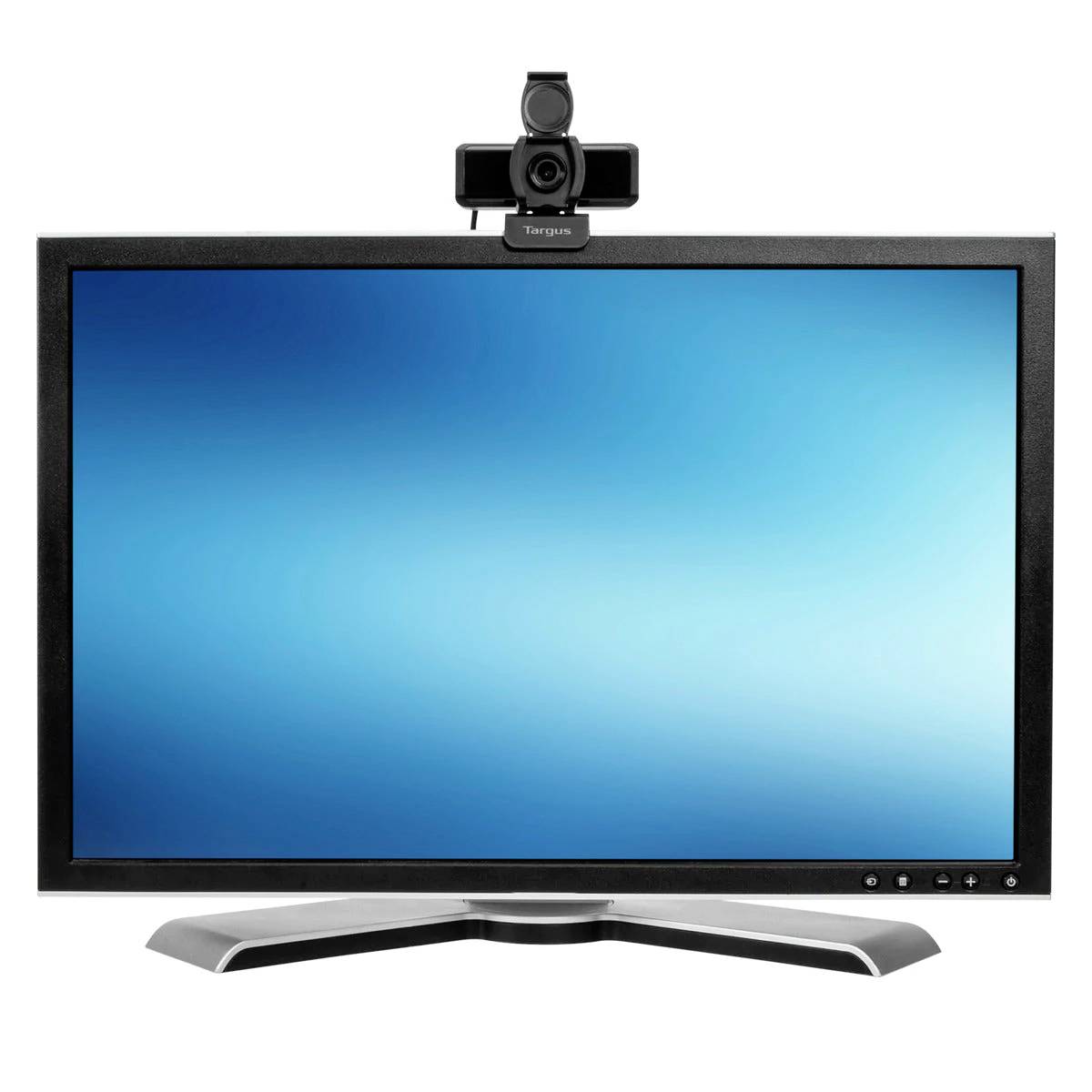 Targus Webcam Pro Full HD-Webcam 1920 x 1080 Pixel Integrierte Abdeckblende, Klemm-Halterung, Standfuß