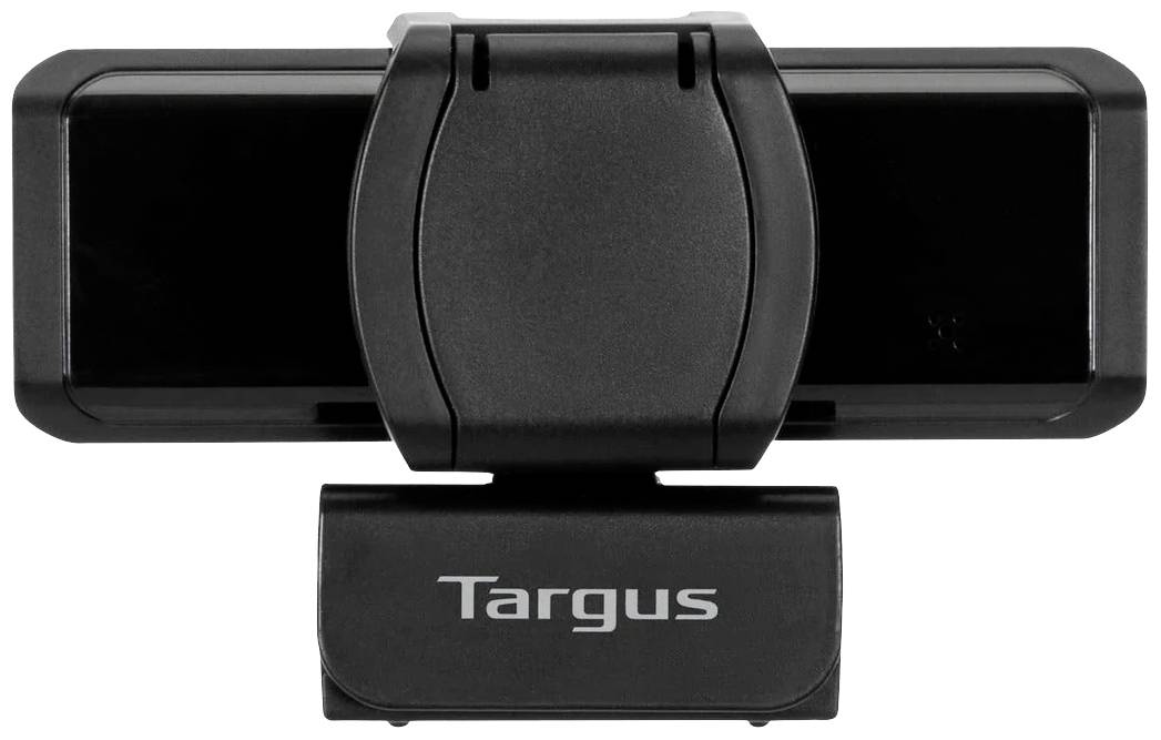 Targus Webcam Pro Full HD-Webcam 1920 x 1080 Pixel Integrierte Abdeckblende, Klemm-Halterung, Standfuß