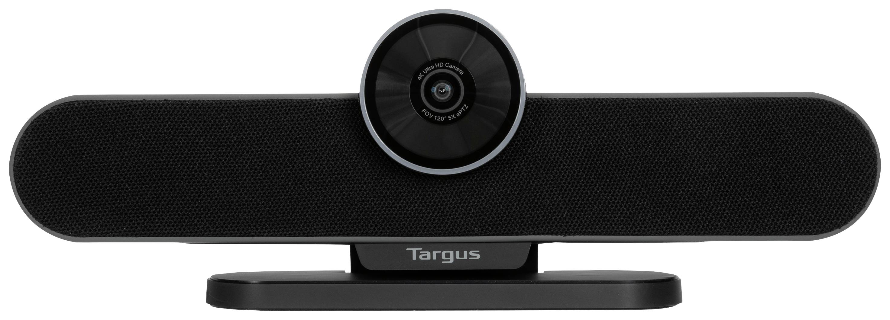 Targus All-in-One4K Conference System Videokonferenz Webcam 3840 x 2160 Pixel Mikrofon, Lautsprecher, Klemm-Halterung, Standfuß
