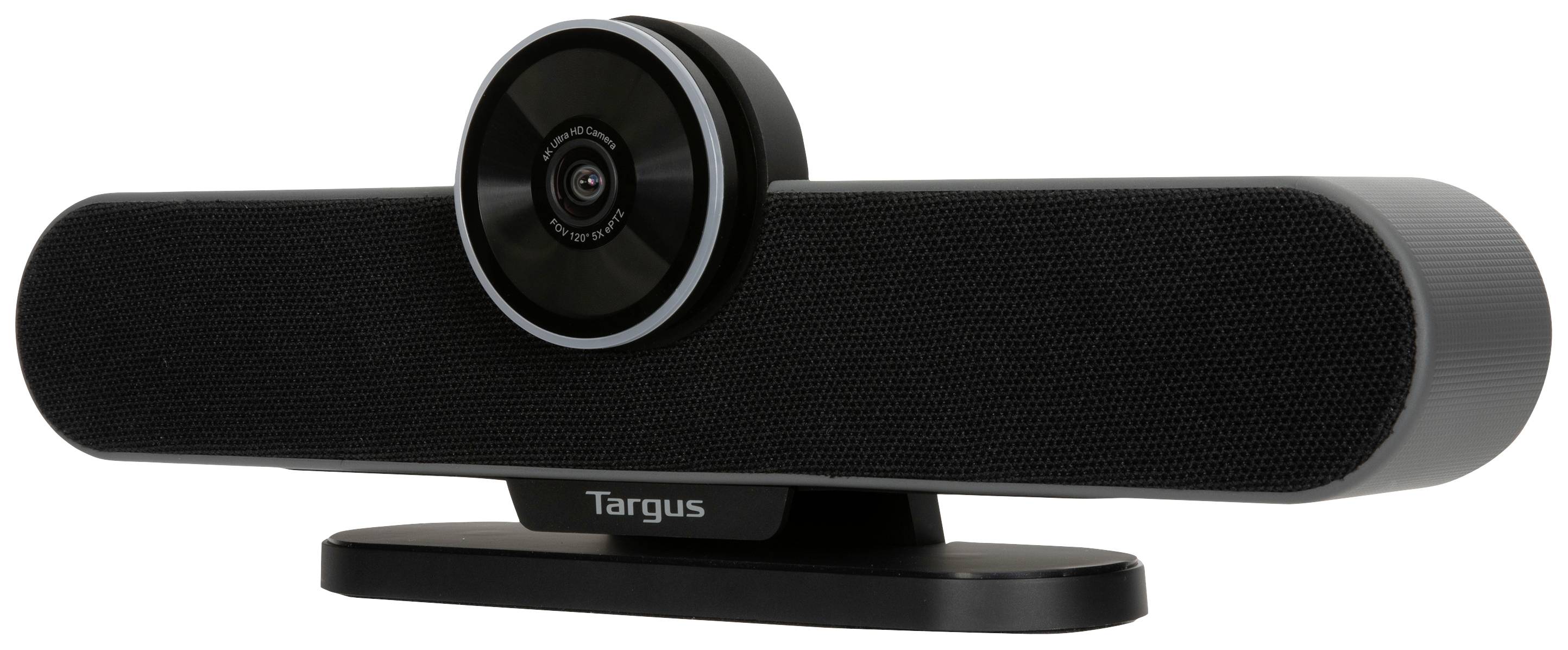 Targus All-in-One4K Conference System Videokonferenz Webcam 3840 x 2160 Pixel Mikrofon, Lautsprecher, Klemm-Halterung, Standfuß