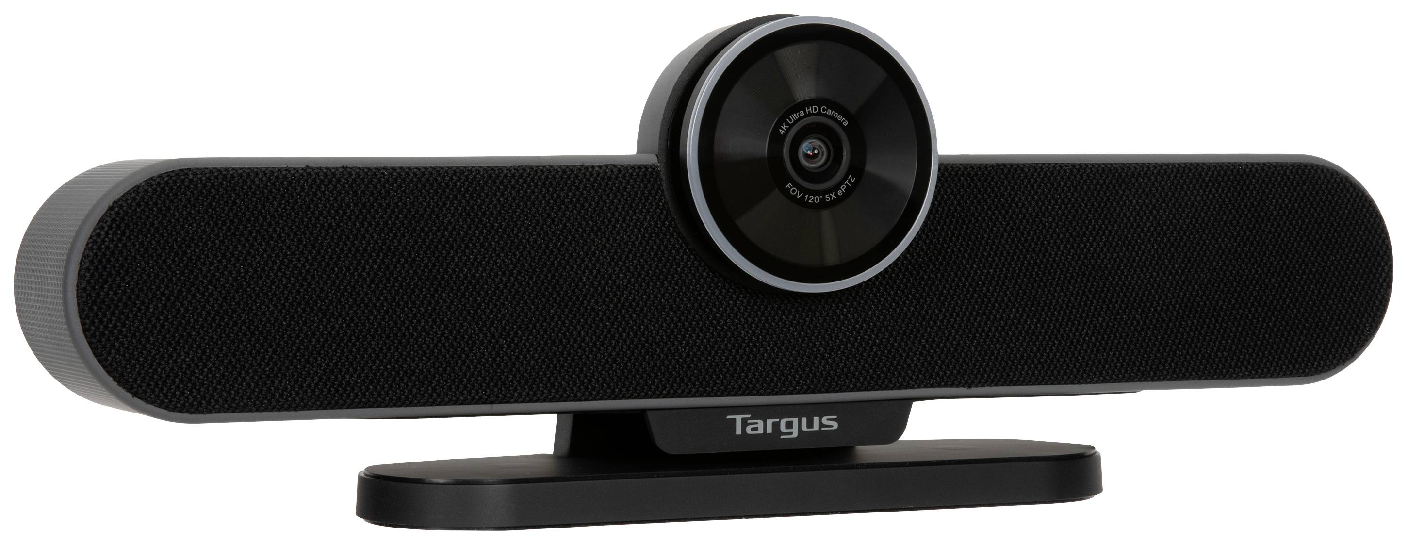 Targus All-in-One4K Conference System Videokonferenz Webcam 3840 x 2160 Pixel Mikrofon, Lautsprecher, Klemm-Halterung, Standfuß