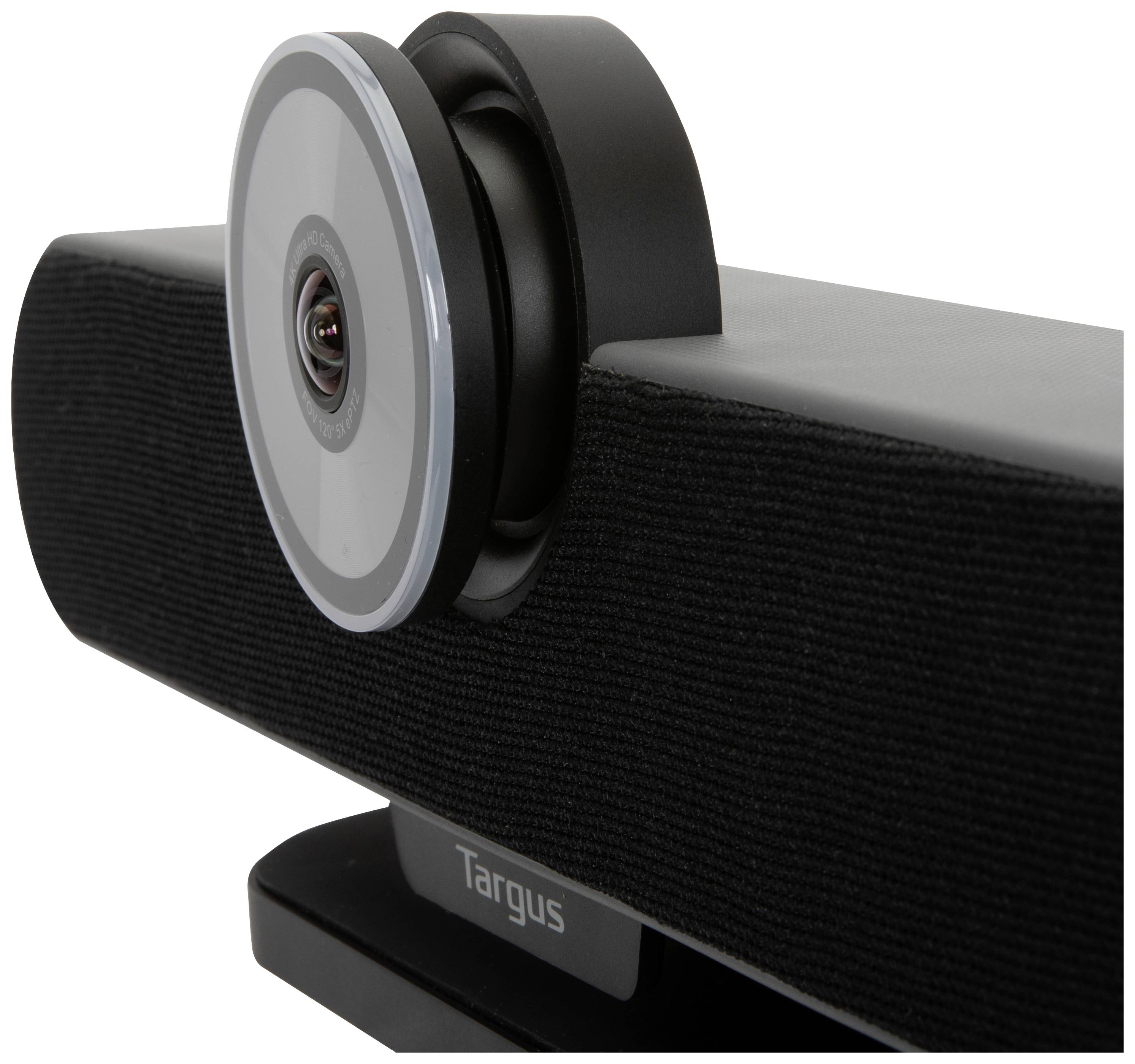 Targus All-in-One4K Conference System Videokonferenz Webcam 3840 x 2160 Pixel Mikrofon, Lautsprecher, Klemm-Halterung, Standfuß