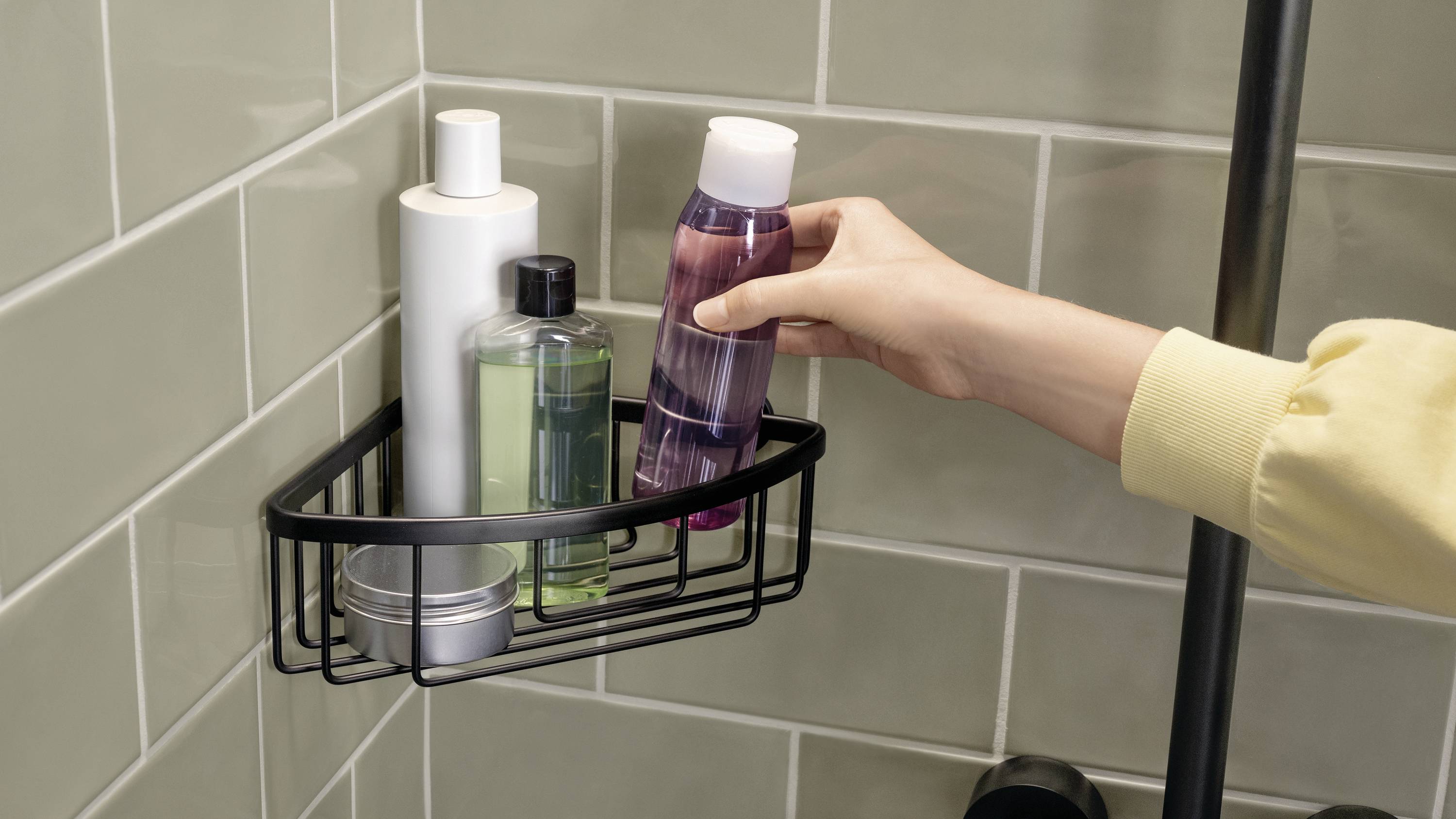 tesa 40505-00000-00 ALUXX BLACK Eckablage Klebstoff Schwarz (matt)