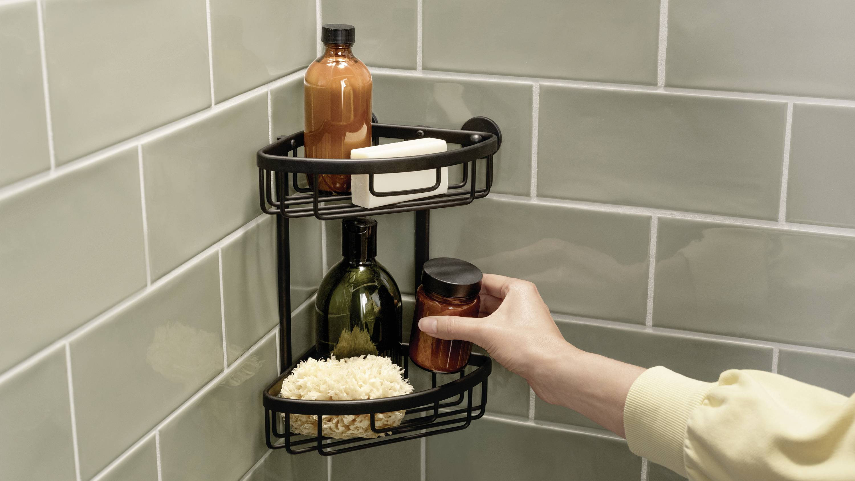 tesa 40507-00000-00 ALUXX BLACK Eckablage Klebstoff Schwarz (matt)