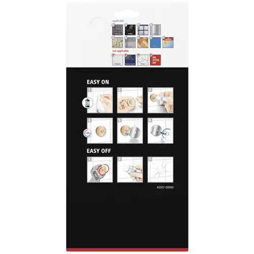 tesa 40507-00000-00 ALUXX BLACK Eckablage Klebstoff Schwarz (matt) tesa 40507-00000-00 ALUXX BLACK Eckablage Klebstoff Schwarz (matt)