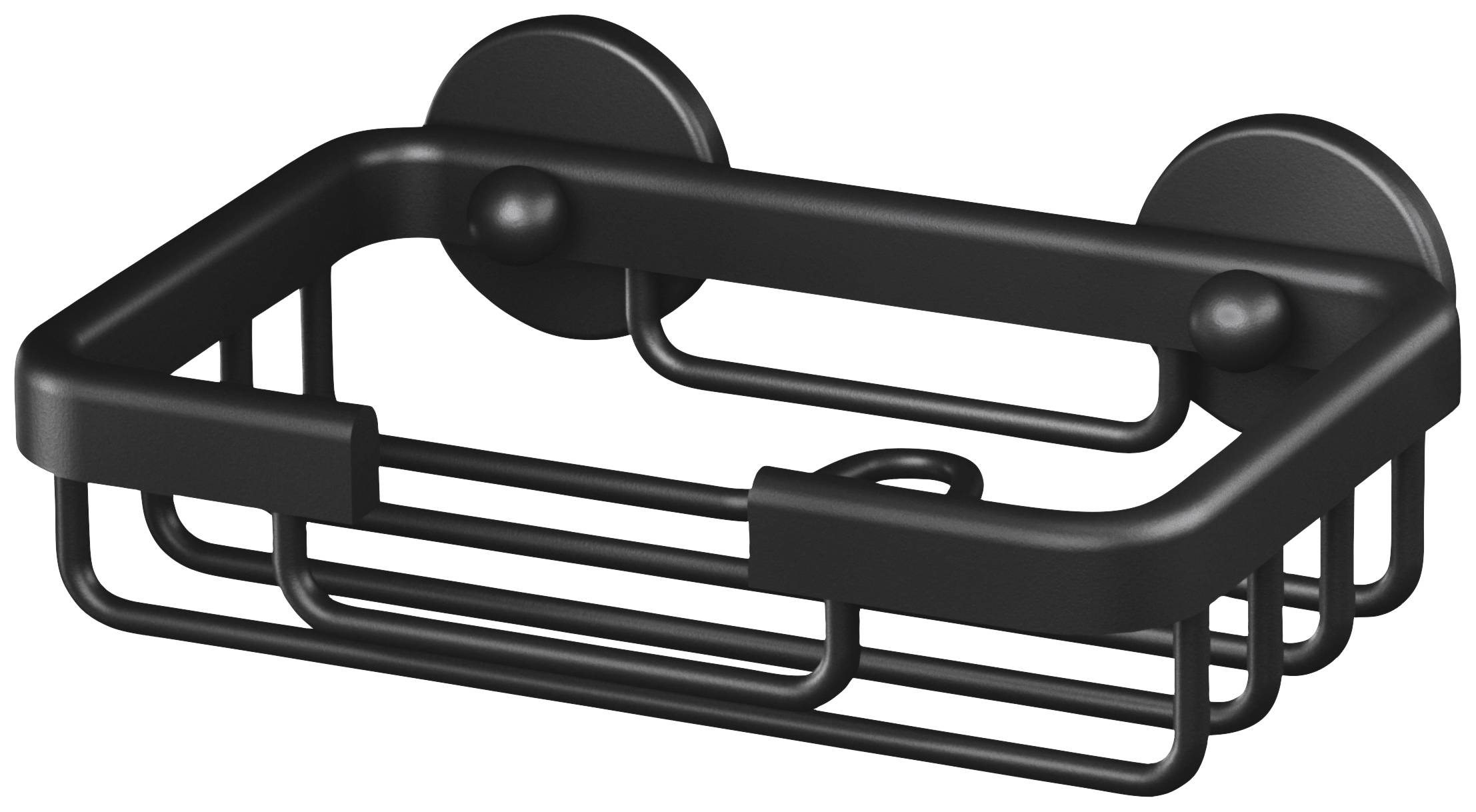 tesa 40508-00000-00 ALUXX BLACK Seifenkorb Klebstoff Schwarz (matt)