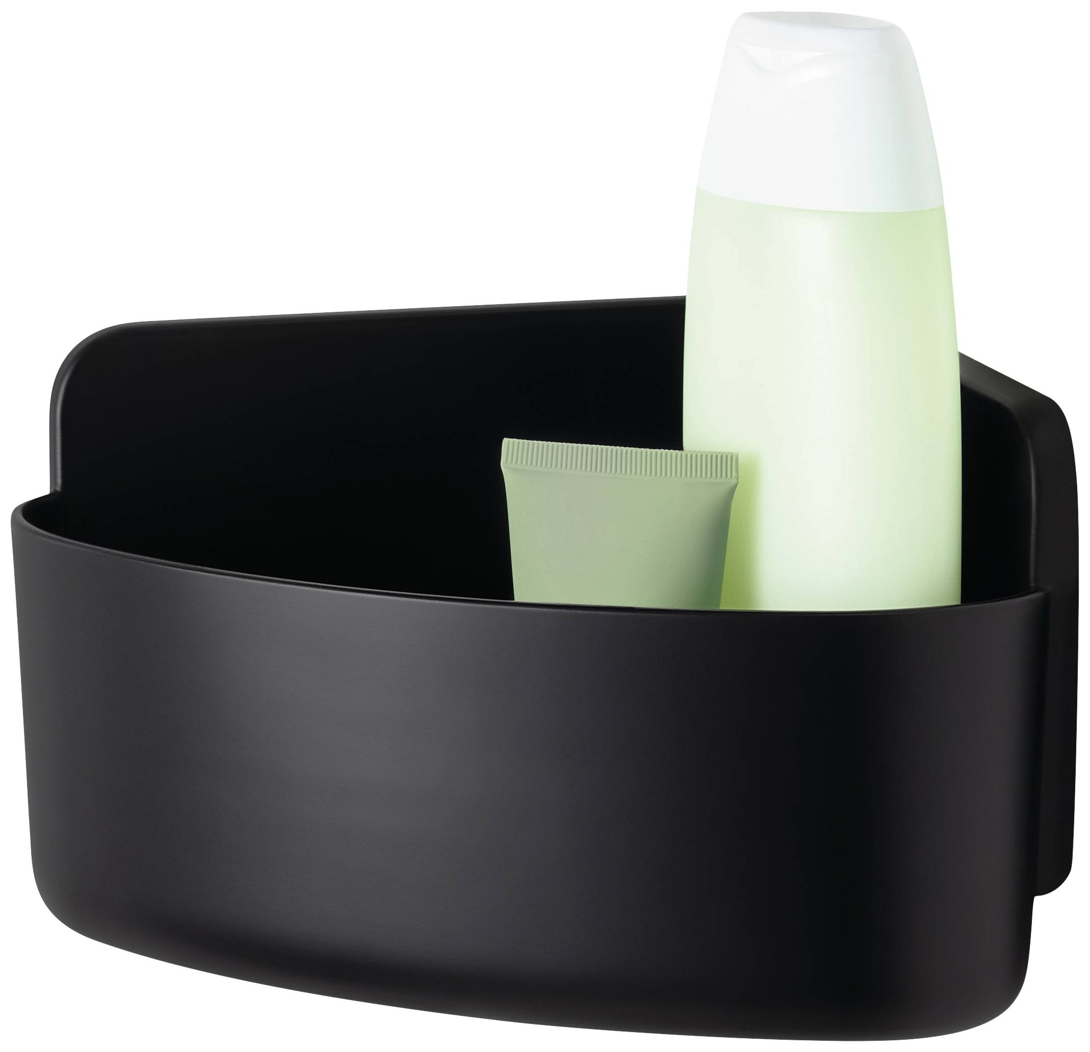 tesa 40517-00000-00 LAVAA Eckduschkorb Klebstoff Schwarz (matt)