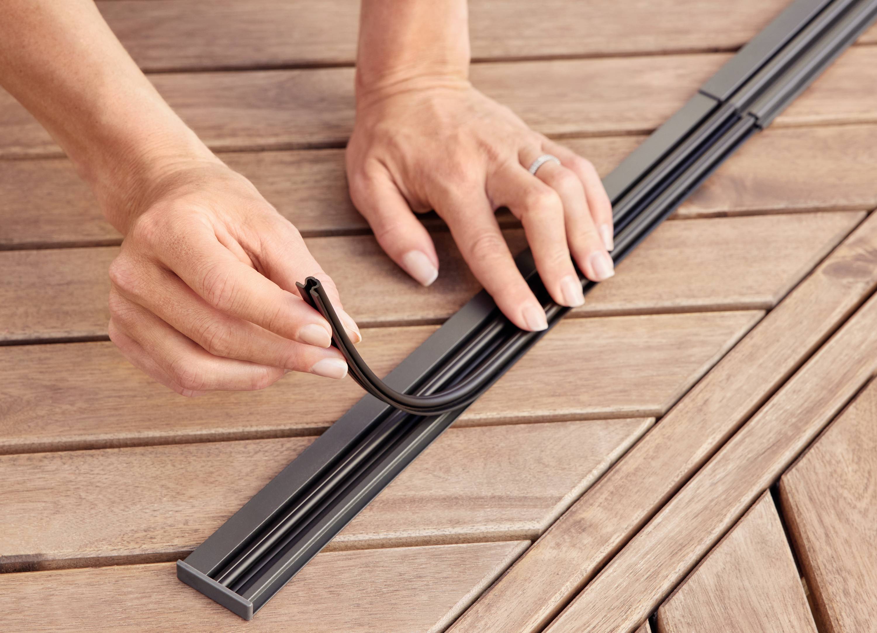 Tesa Insect Stop 55298-00000-00 Insektenschutzvorhang (B x H) 0.95m x 2.20m Anthrazit 1St.