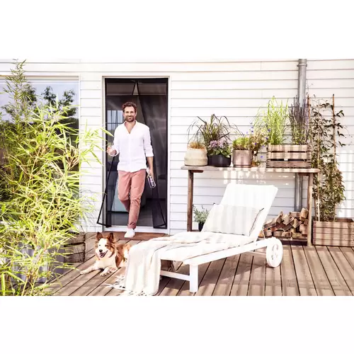 Tesa Fliegengitter 55384-00000-00 Magnetvorhang (B x H) 0.90m x 2.10m Anthrazit 1St. Tesa Fliegengitter 55384-00000-00 Magnetvorhang (B x H) 0.90m x 2.10m Anthrazit 1St.