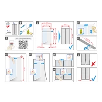 Tesa Fliegengitter 55394-00000-00 Magnetvorhang (B x H) 1.00m x 2.20m Anthrazit 1St. Tesa Fliegengitter 55394-00000-00 Magnetvorhang (B x H) 1.00m x 2.20m Anthrazit 1St.