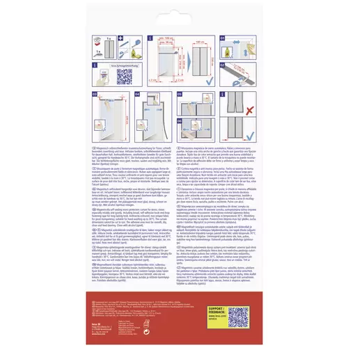 Tesa Fliegengitter 55394-00000-00 Magnetvorhang (B x H) 1.00m x 2.20m Anthrazit 1St. Tesa Fliegengitter 55394-00000-00 Magnetvorhang (B x H) 1.00m x 2.20m Anthrazit 1St.