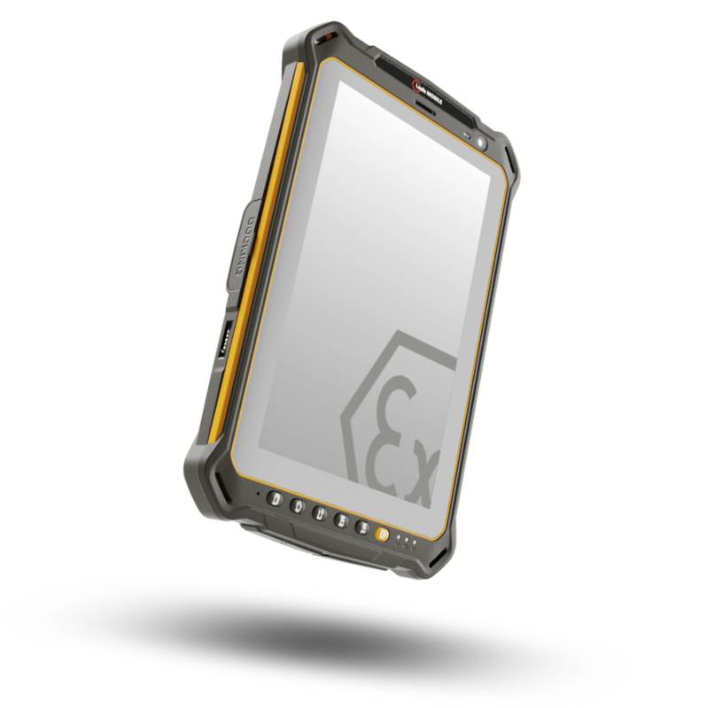 ISafe MOBILE IS930.2 Tablet Set Ex-geschütztes Tablet Ex Zone 2, 22 20.3cm (8 Zoll) 64GB WiFi, LTE/4G IP68 MIL-STD-810H Schwarz