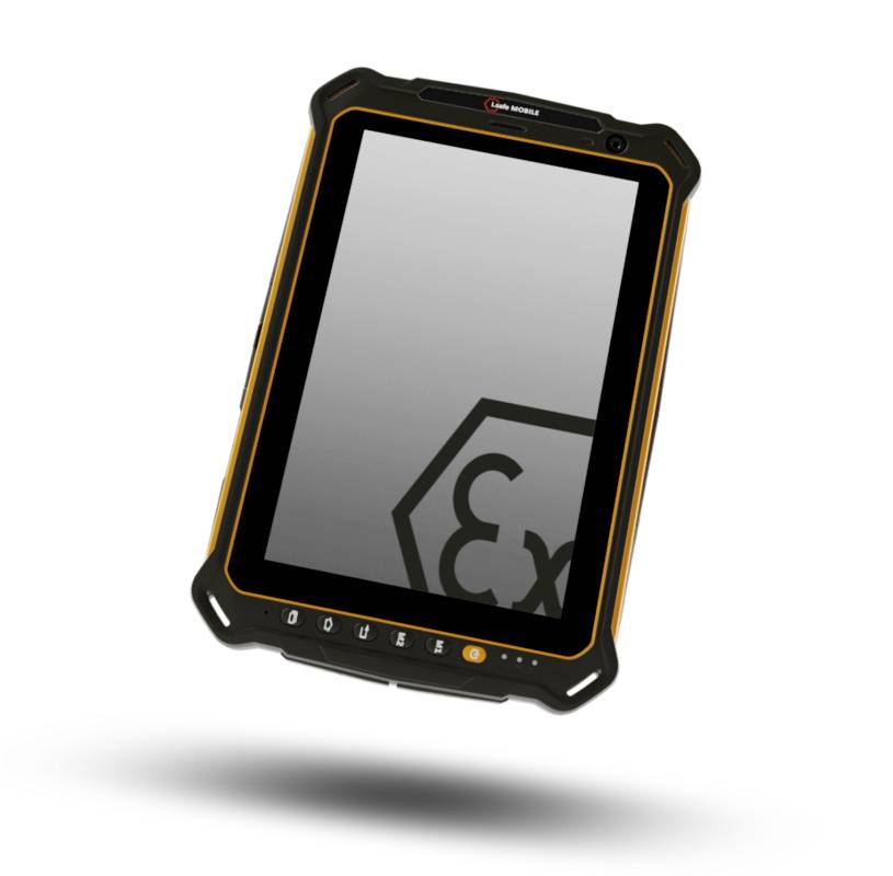 ISafe MOBILE IS930.2 Tablet Set Ex-geschütztes Tablet Ex Zone 2, 22 20.3cm (8 Zoll) 64GB WiFi, LTE/4G IP68 MIL-STD-810H Schwarz