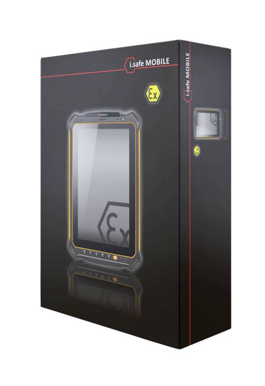 ISafe MOBILE IS930.2 Tablet Set Ex-geschütztes Tablet Ex Zone 2, 22 20.3cm (8 Zoll) 64GB WiFi, LTE/4G IP68 MIL-STD-810H Schwarz