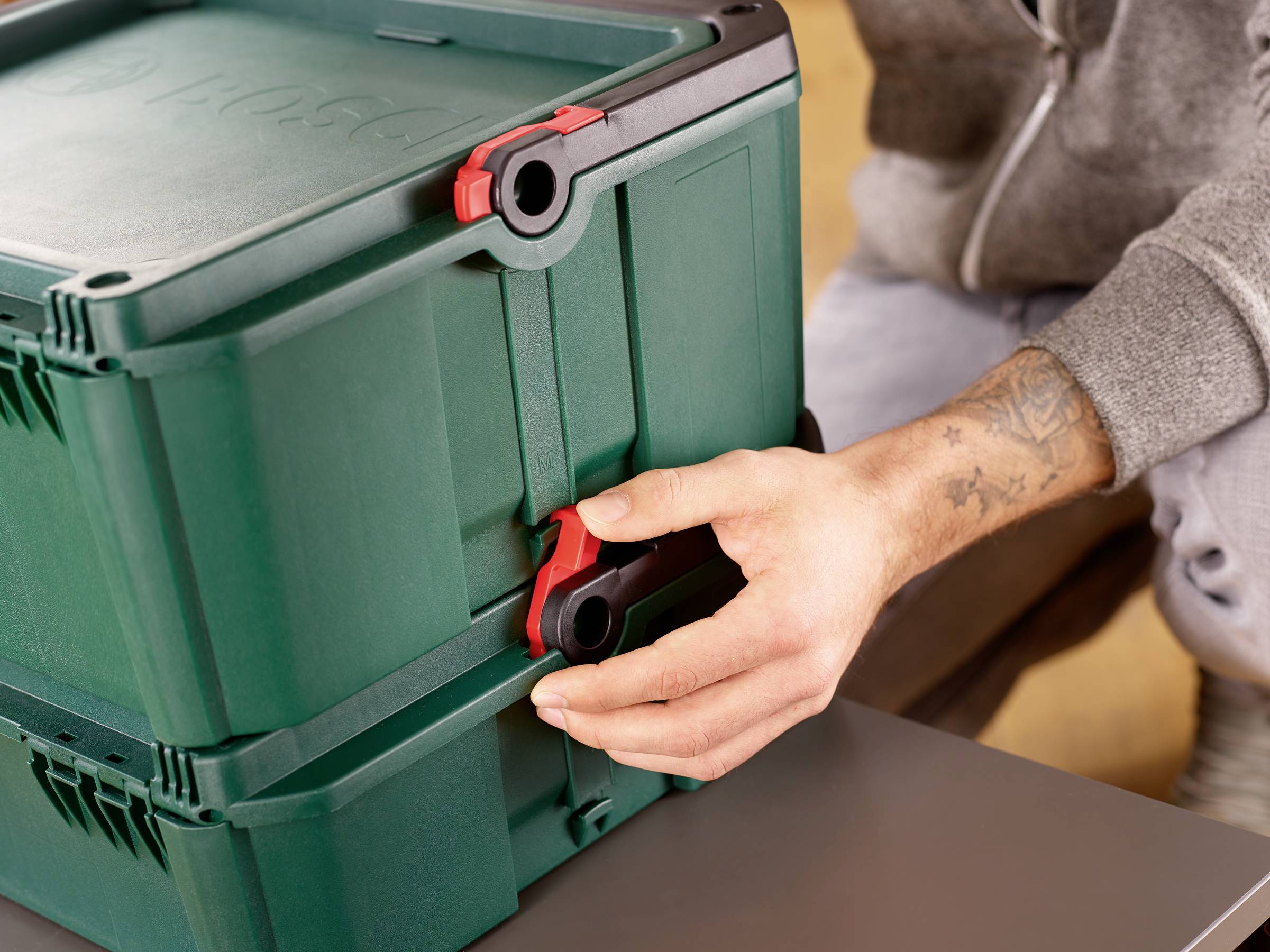 Bosch Home and Garden 1600A01SR4 Werkzeugbox Kunststoff (L x B x H) 343 x 391 x 171mm