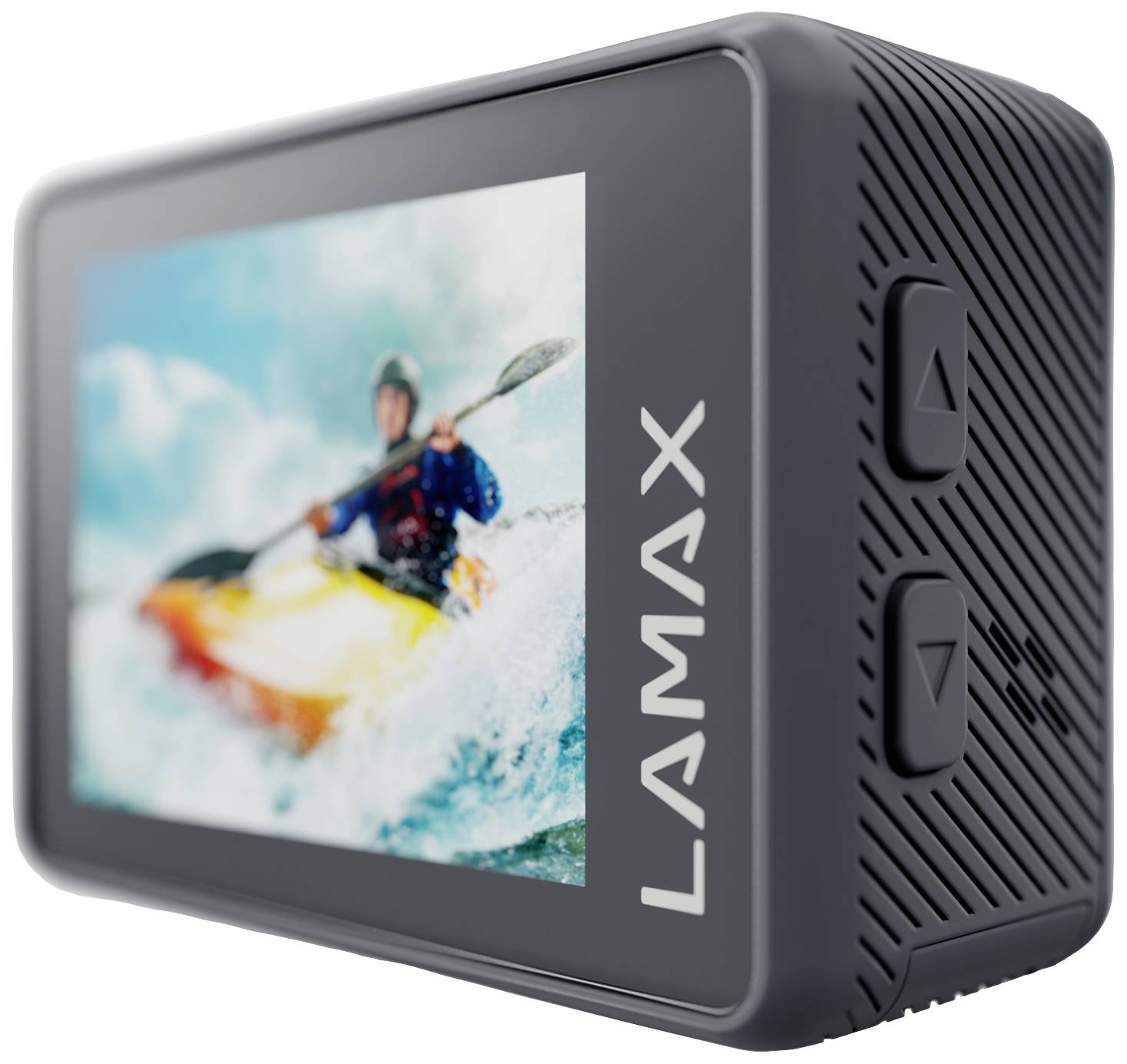 Lamax X9.2 Action Cam 4K, Bildstabilisierung, Dual-Display, Spritzwassergeschützt, Touch-Screen, WLAN