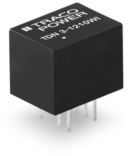 TracoPower TDN 3-4815WI DC/DC-Wandler, Print 48 V/DC 24 V/DC 125 mA 3 W Anzahl Ausgänge: 1 x Inhalt