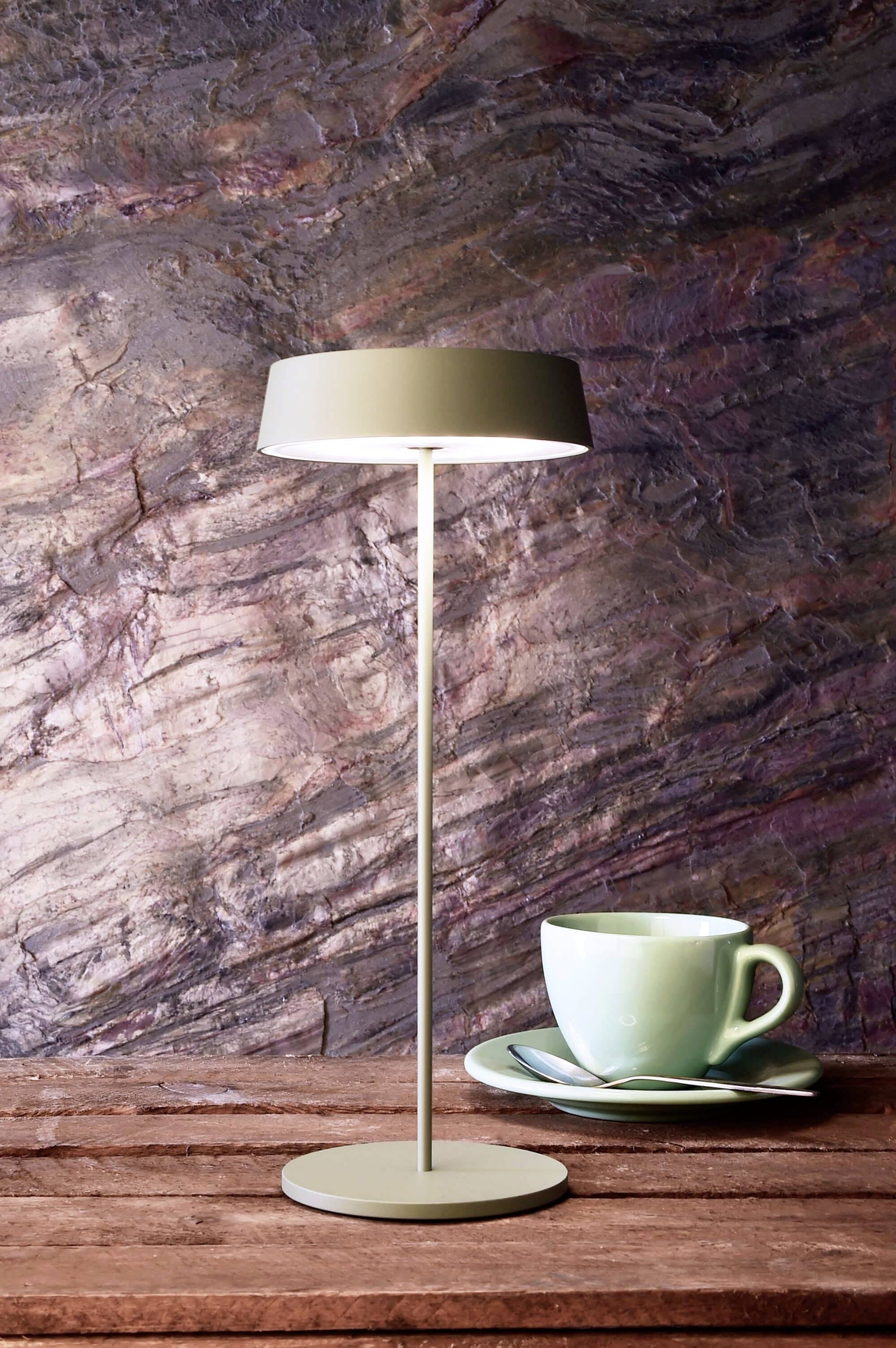 Deko Light Miram 346037 Tischlampe LED LED fest eingebaut 2.20W Grün