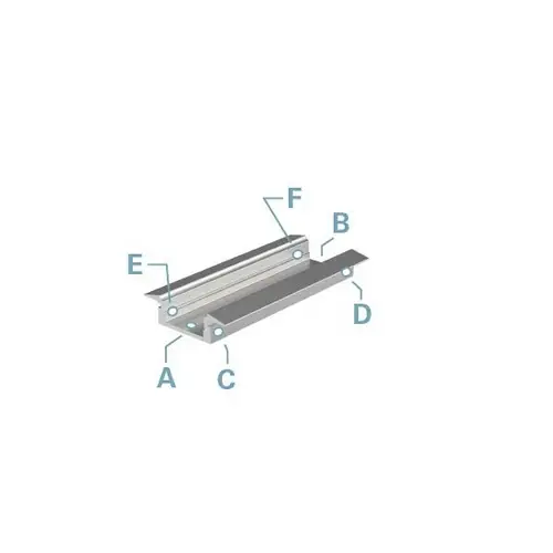Deko Light 975021 ET-01-10 T-Profil Aluminium (B x H x T) 25 x 7 x 2000mm 2m Deko Light 975021 ET-01-10 T-Profil Aluminium (B x H x T) 25 x 7 x 2000mm 2m