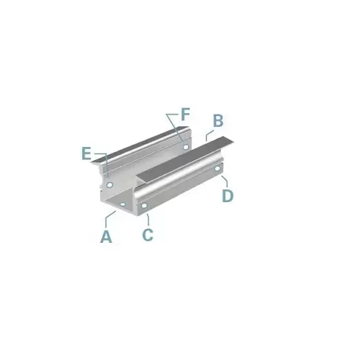 Deko Light 975143 ET-02-12 T-Profil Aluminium (B x H x T) 27 x 15 x 2000mm 2m Deko Light 975143 ET-02-12 T-Profil Aluminium (B x H x T) 27 x 15 x 2000mm 2m