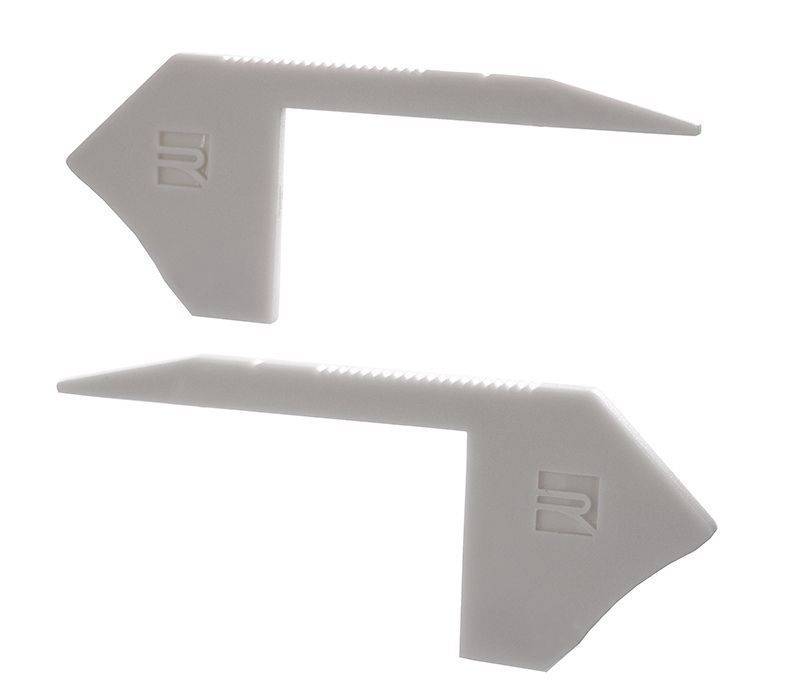 Deko Light 978201 P-AL-02-10 Endkappen-Set Kunststoff 1St.