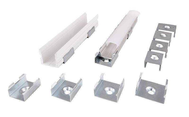 Deko Light 987002 AU-08 Halteklammer Metall (B x H x T) 14.70 x 7.40 x 20mm 1St.