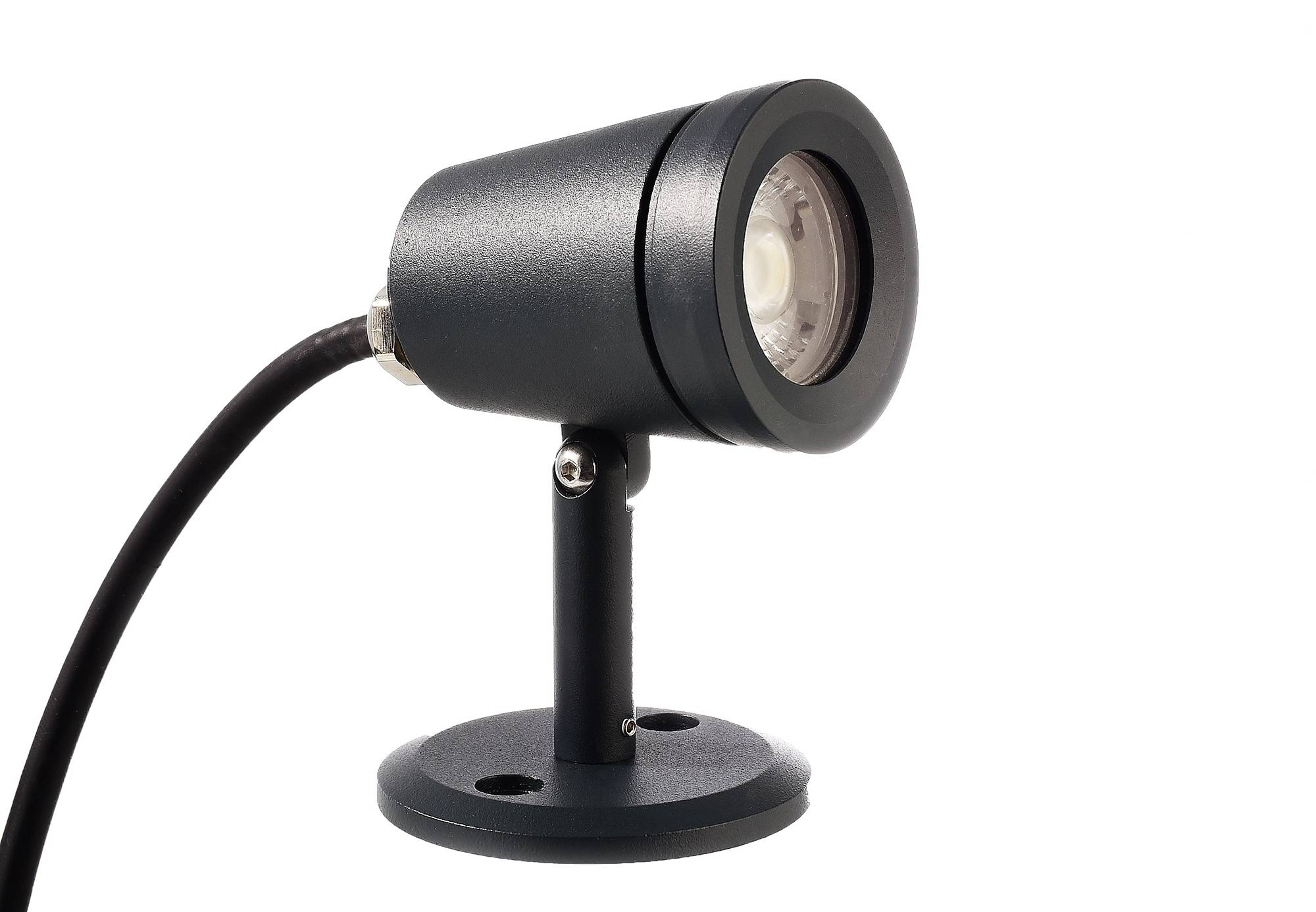 Deko Light Colt Aufbauleuchte LED fest eingebaut 4W EEK: G (A - G) Warmweiß Schwarz-Grau