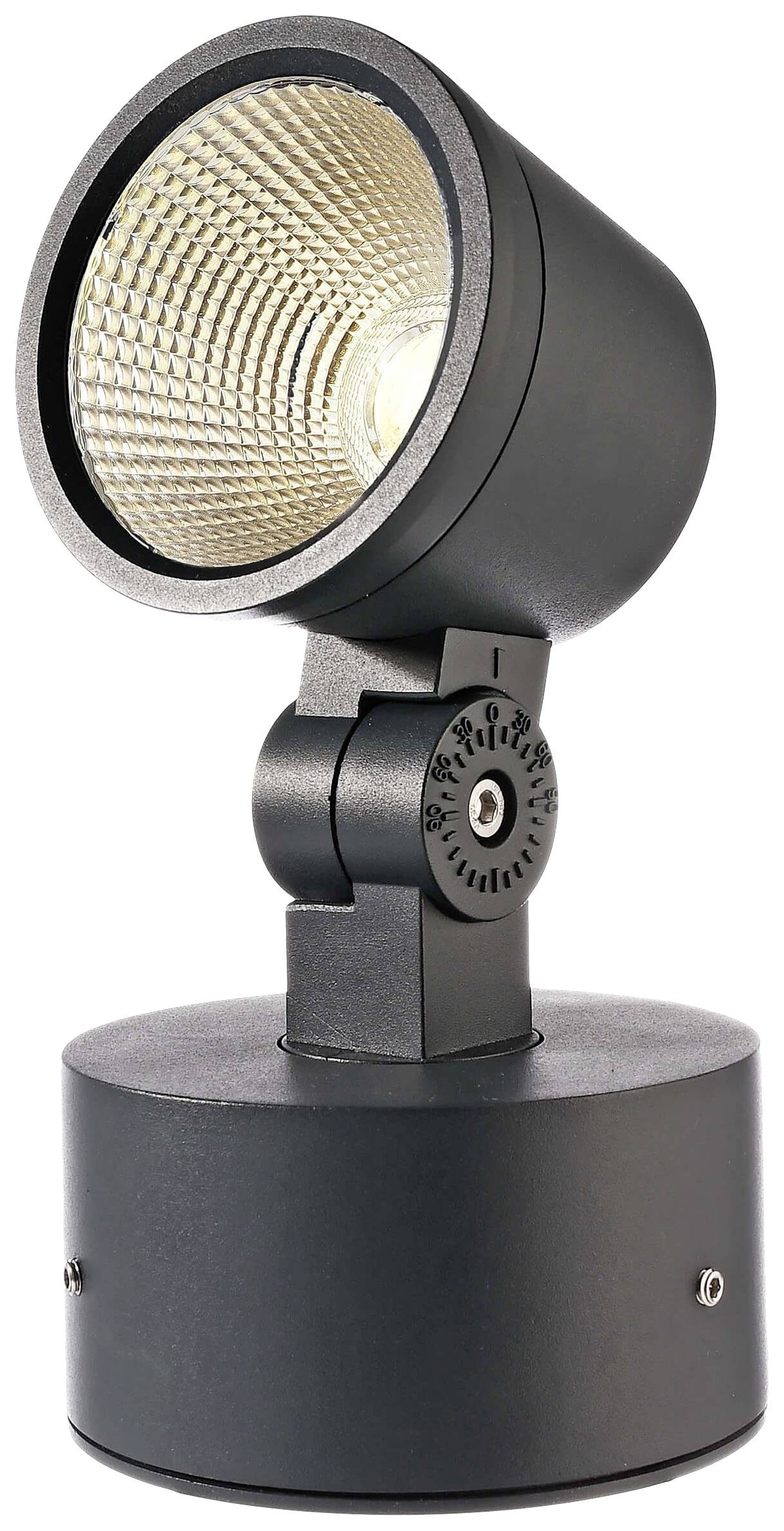 Deko Light Colt Aufbauleuchte LED fest eingebaut 7W EEK: G (A - G) Warmweiß Schwarz-Grau