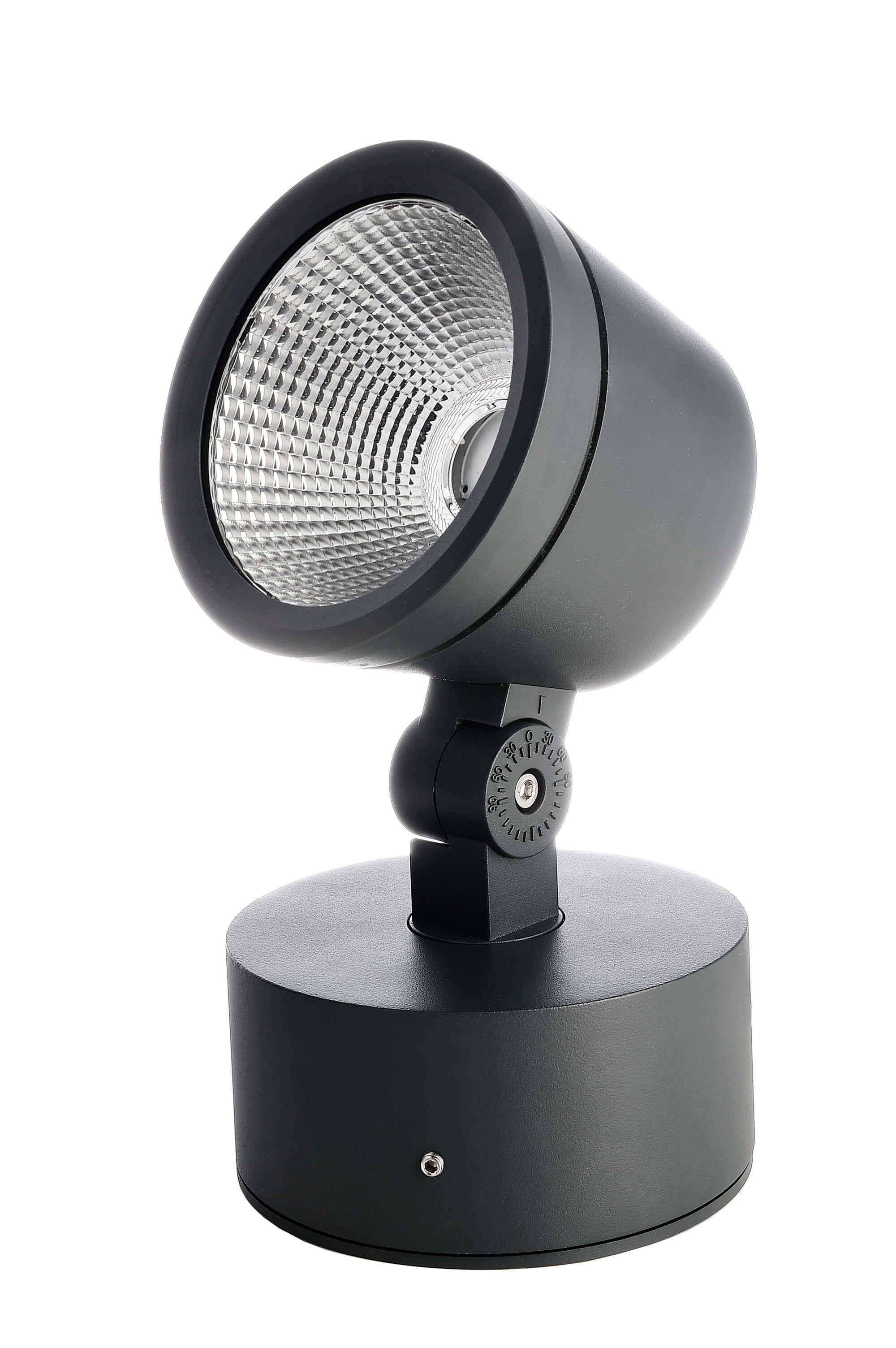 Deko Light Colt Aufbauleuchte LED fest eingebaut 14W EEK: G (A - G) Warmweiß Schwarz-Grau