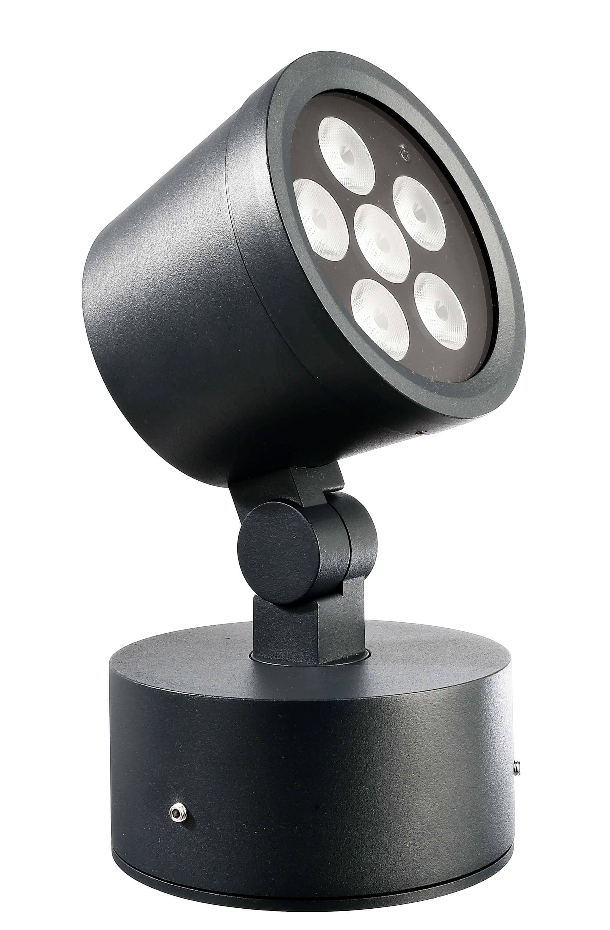 LED Strahler RGBW Colt in Schwarzgrau 16W 950lm IP65