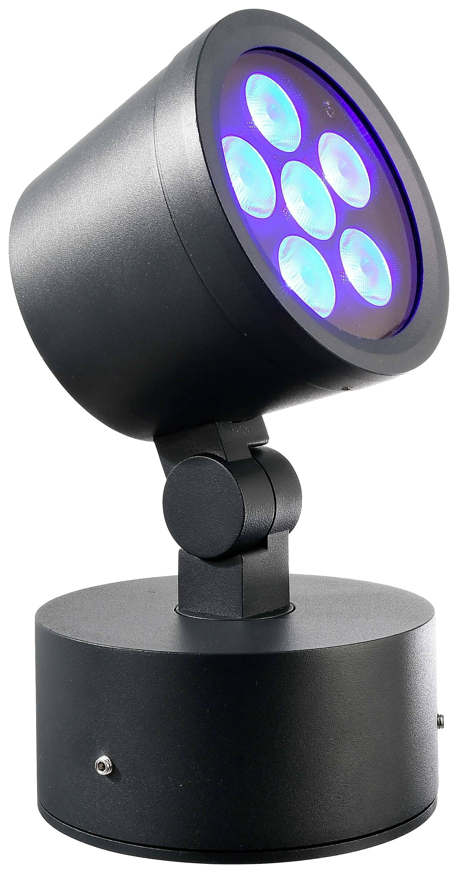 Deko Light Colt Aufbauleuchte LED fest eingebaut 16W EEK: F (A - G) RGB, Kaltweiß Schwarz-Grau