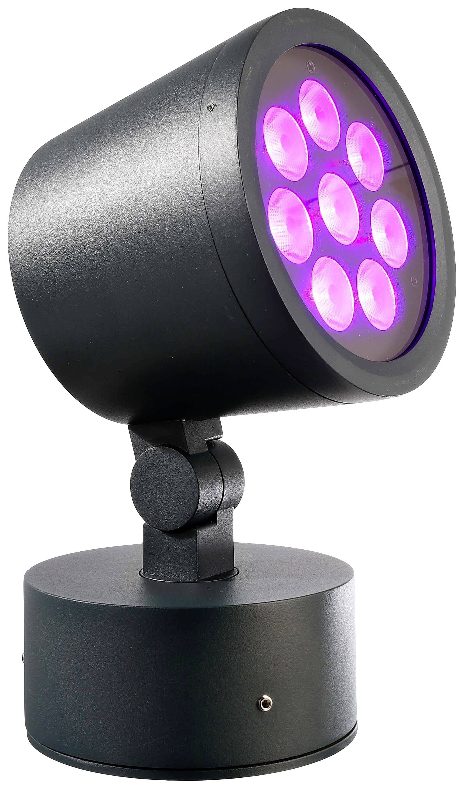 Deko Light Colt Aufbauleuchte LED fest eingebaut 25W EEK: G (A - G) RGB, Warmweiß Schwarz-Grau
