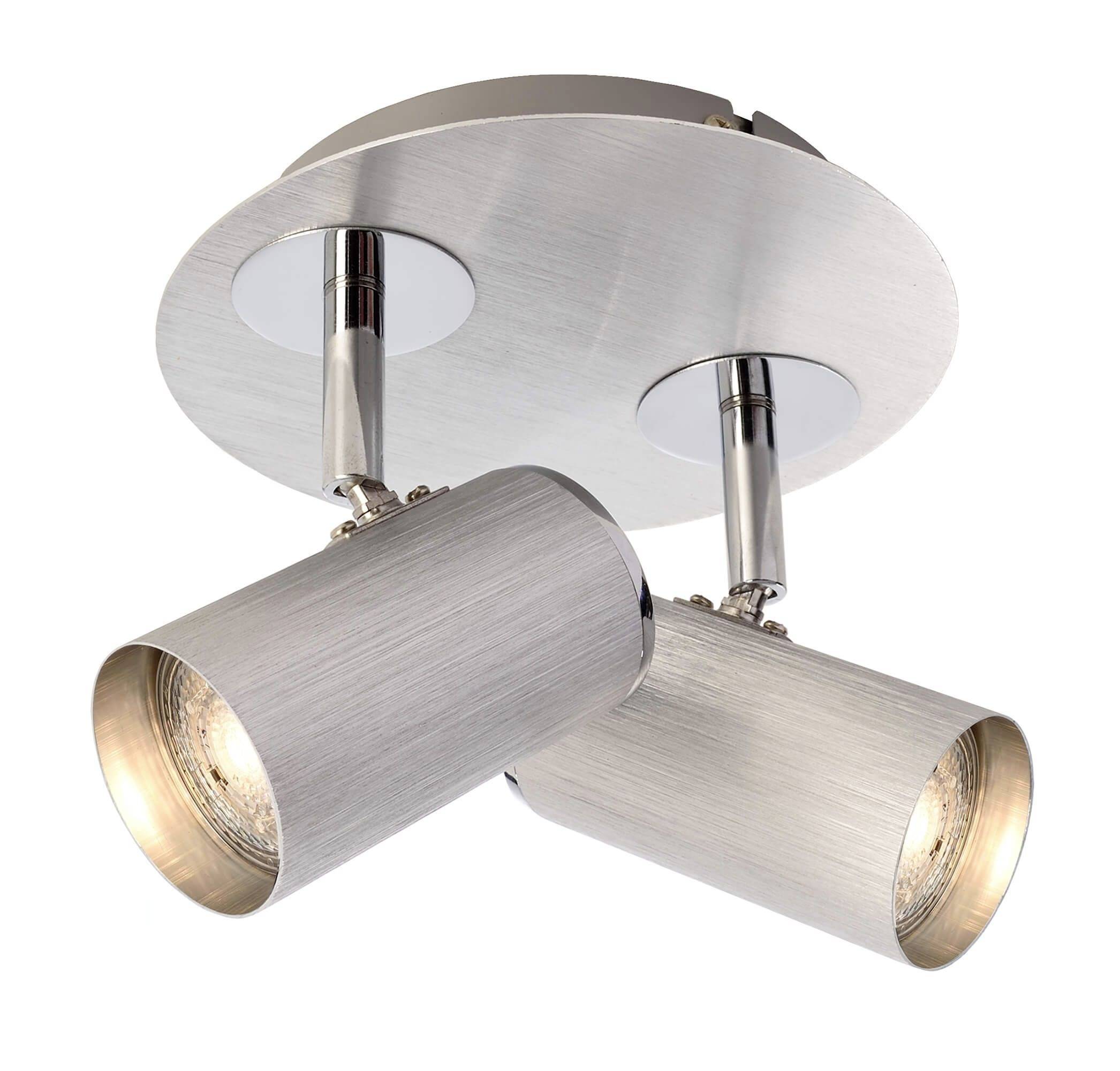 Deko Light Indi II Deckenaufbauleuchte GU10 50W Silber