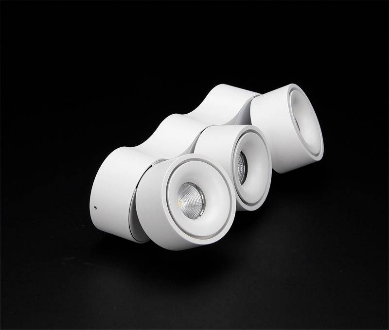 Deko Light Uni Triple Deckenaufbauleuchte LED fest eingebaut 30W EEK: G (A - G) Warmweiß Weiß (matt)