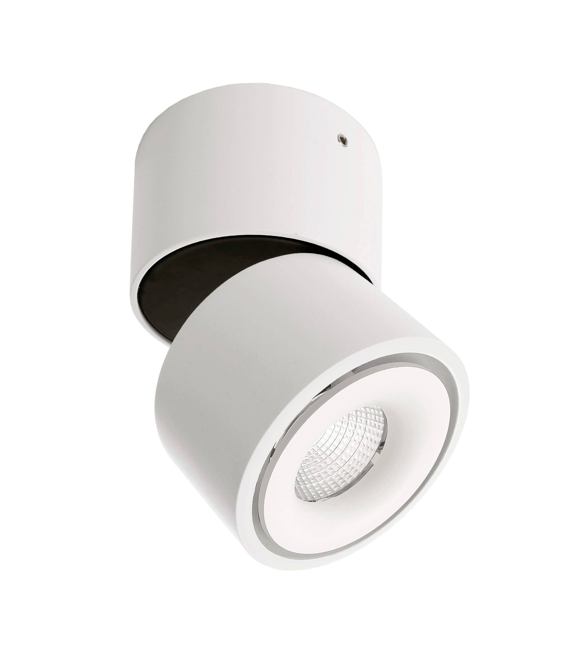 Deko Light Uni II Mini Deckenaufbauleuchte LED fest eingebaut 8 W EEK: G (A - G) Warmweiß Signalweiß (RAL 9003)