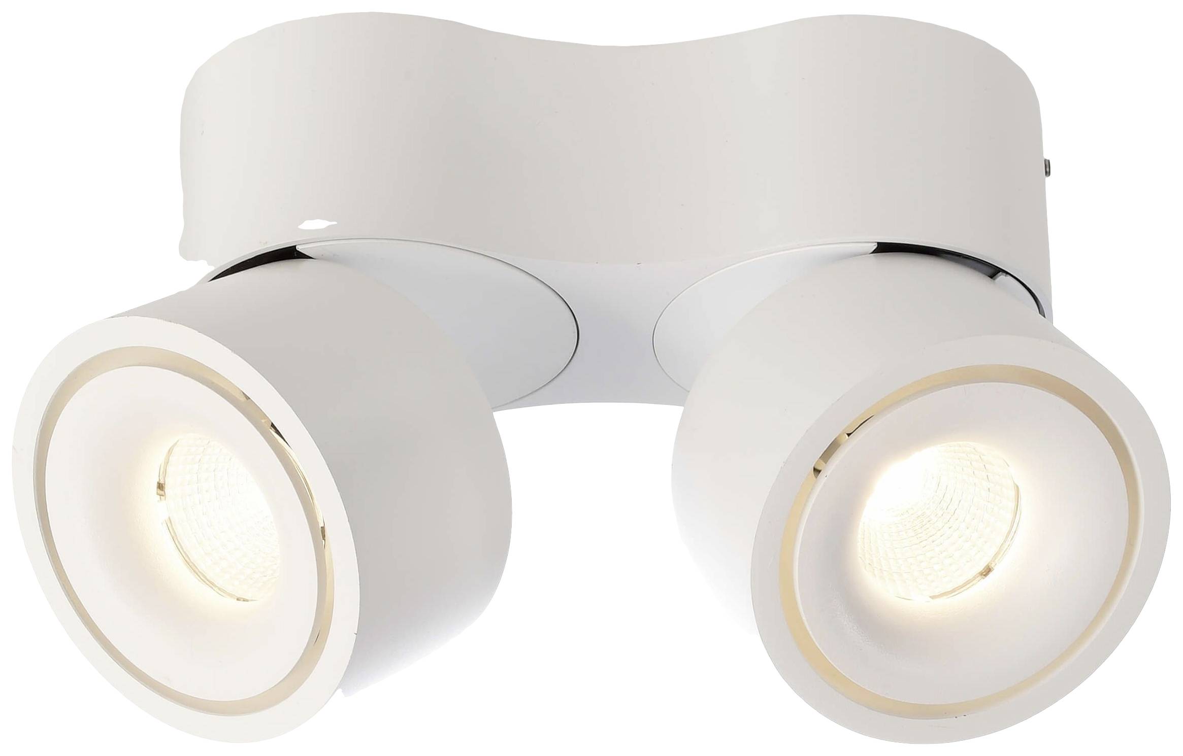 Deko Light Uni II Mini Deckenaufbauleuchte LED fest eingebaut 15W EEK: G (A - G) Warmweiß Signalweiß (RAL 9003)