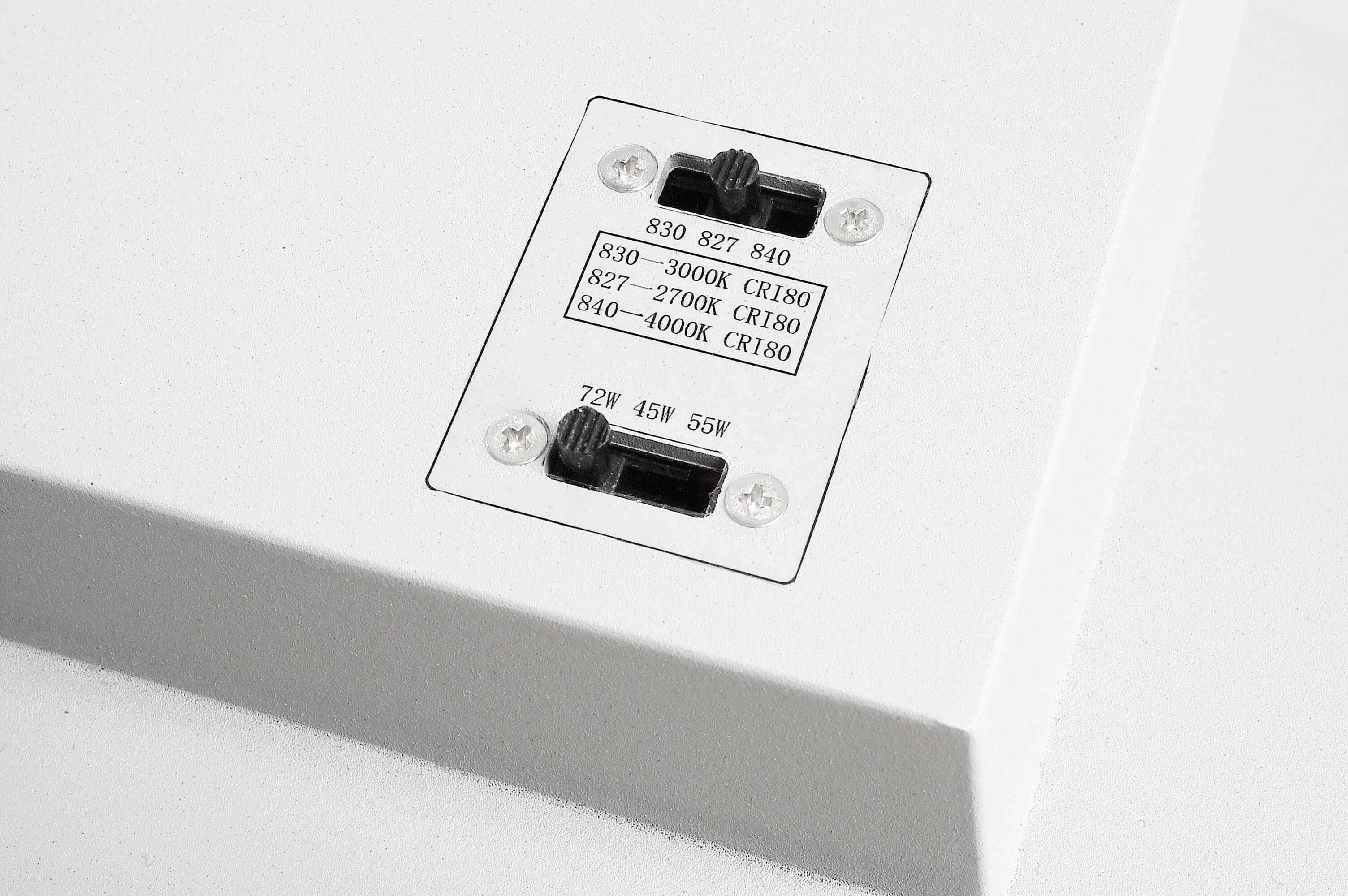 Deko Light Draconis Deckenaufbauleuchte LED fest eingebaut 72W EEK: E (A - G) Warmweiß, Neutralweiß Verkehrsweiß (RAL 9016)