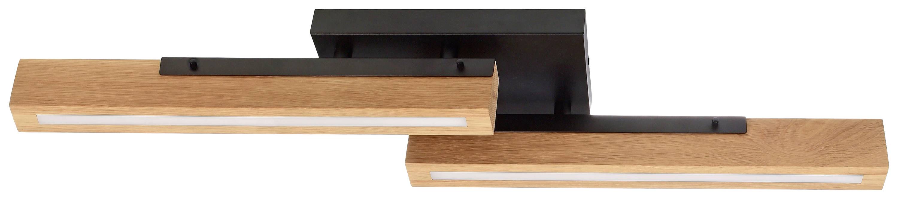 Deko Light MADERA 348147 Deckenaufbauleuchte LED fest eingebaut EEK: F (A - G) 15W Schwarz